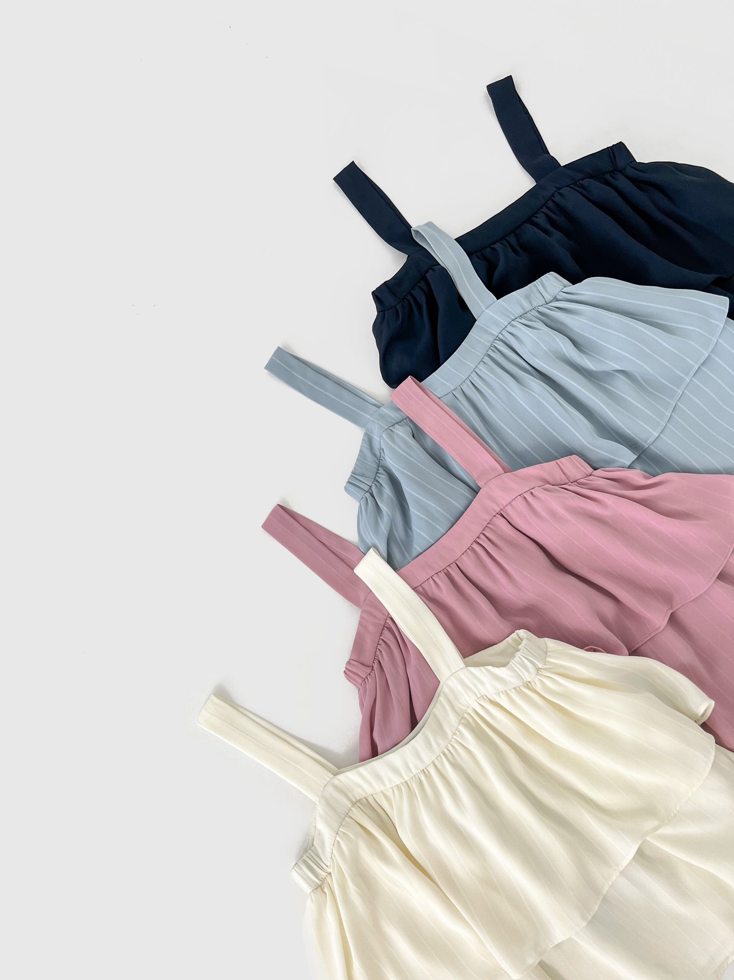 Kalista Ruffles Top - Navy