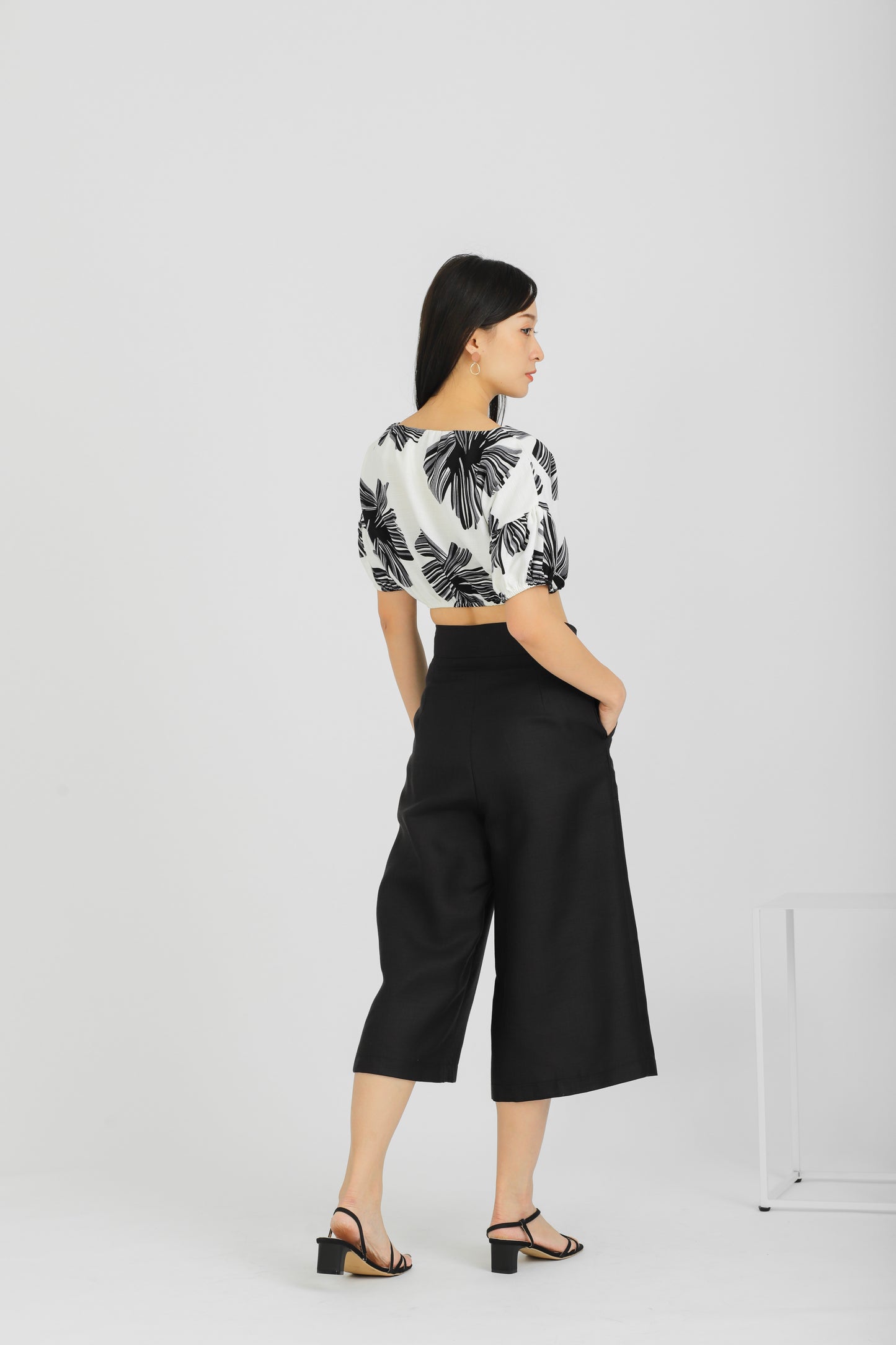 Margis Culottes Pant - Black