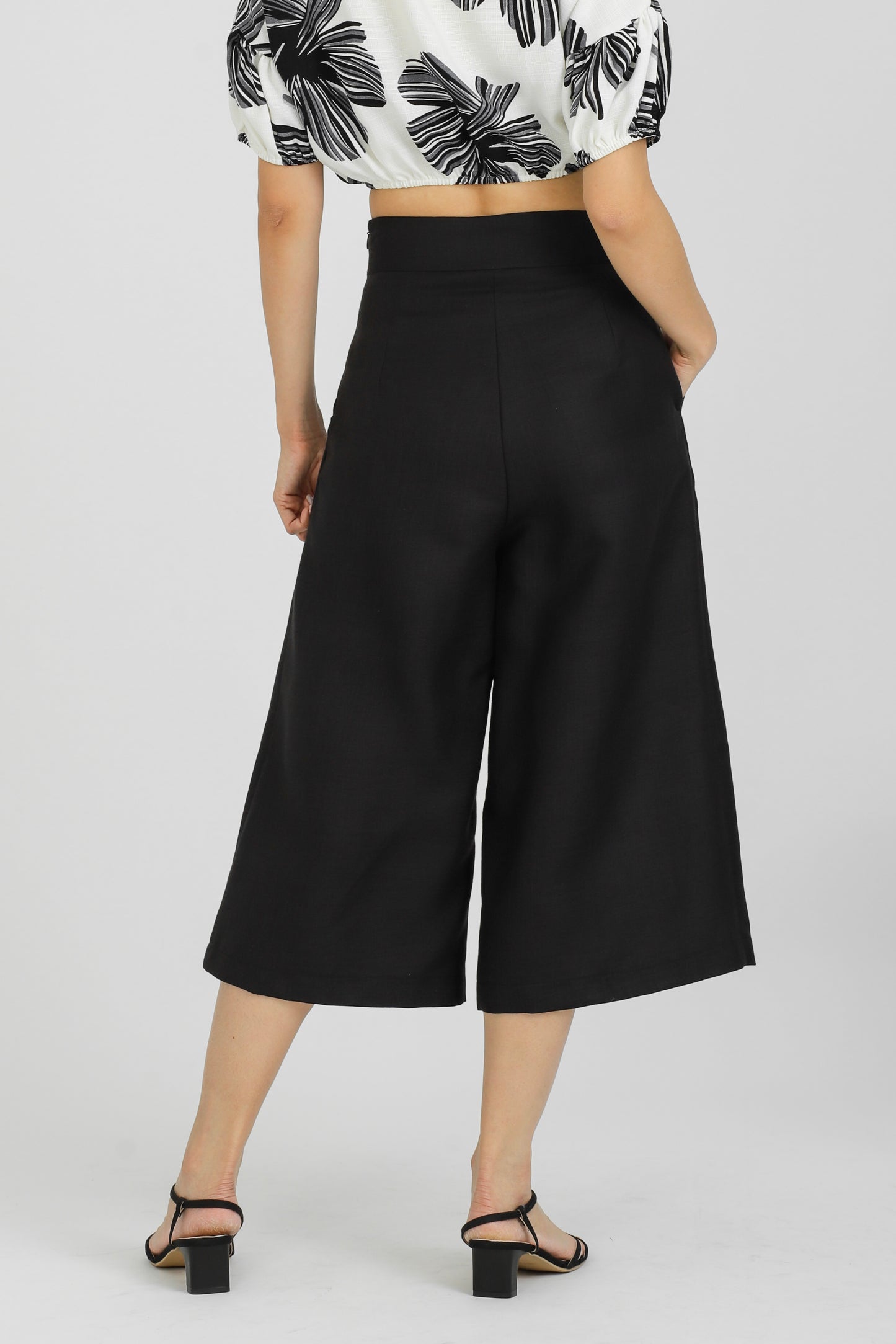 Margis Culottes Pant - Black