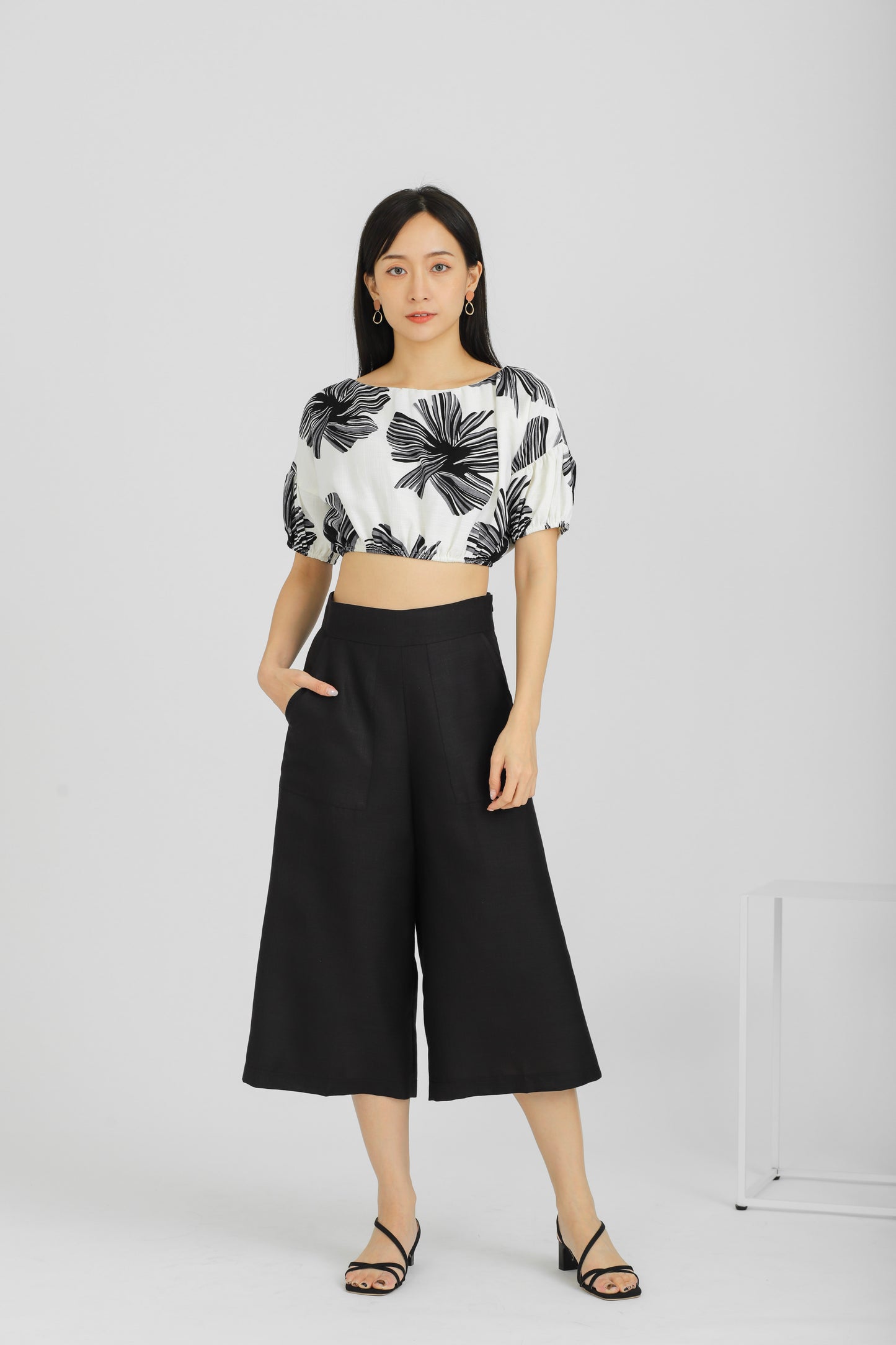 Margis Culottes Pant - Black