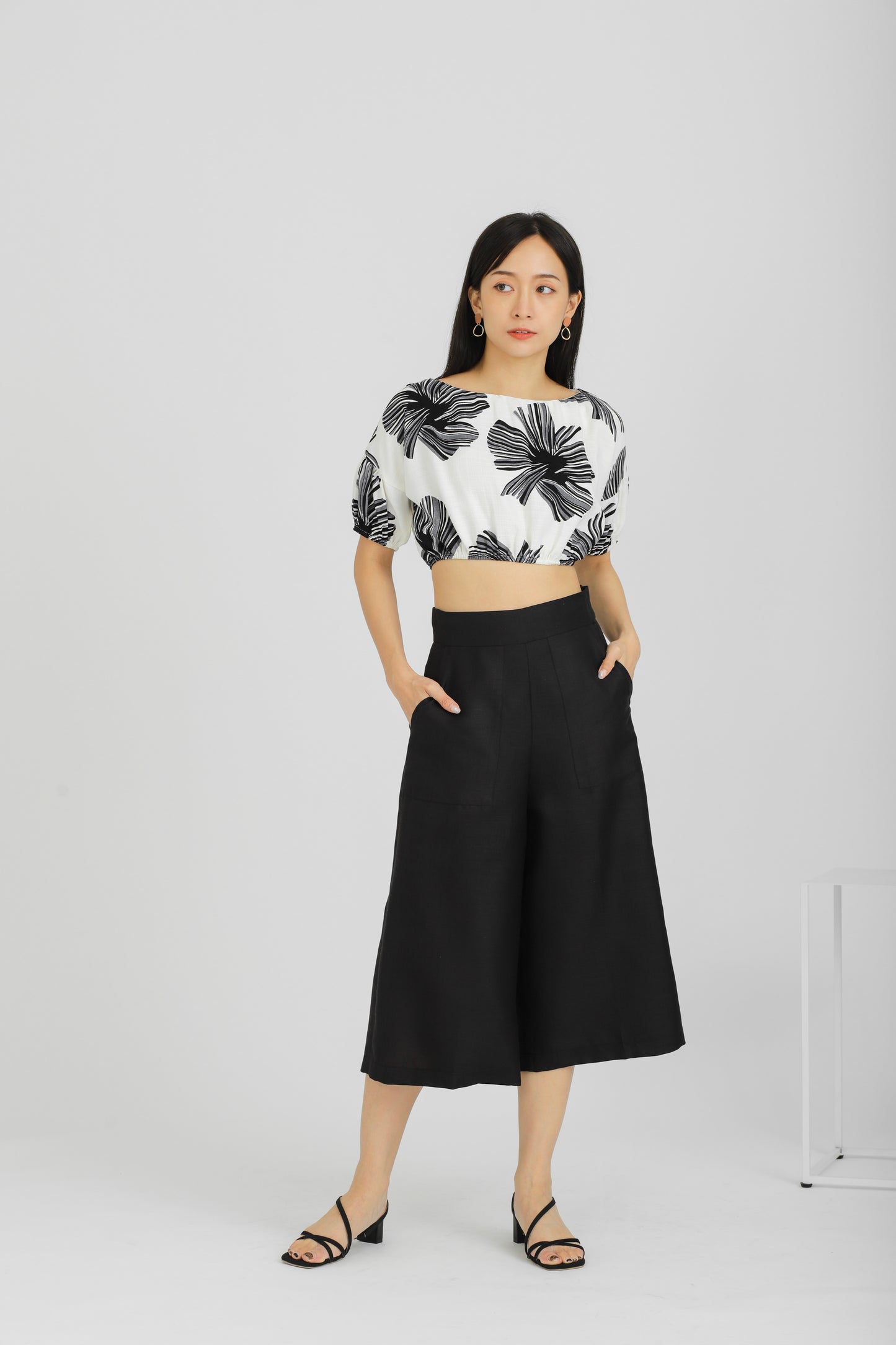 Margis Culottes Pant - Black