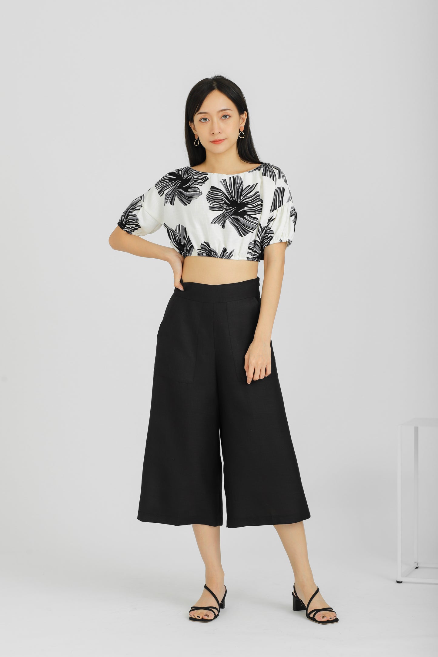 Margis Culottes Pant - Black