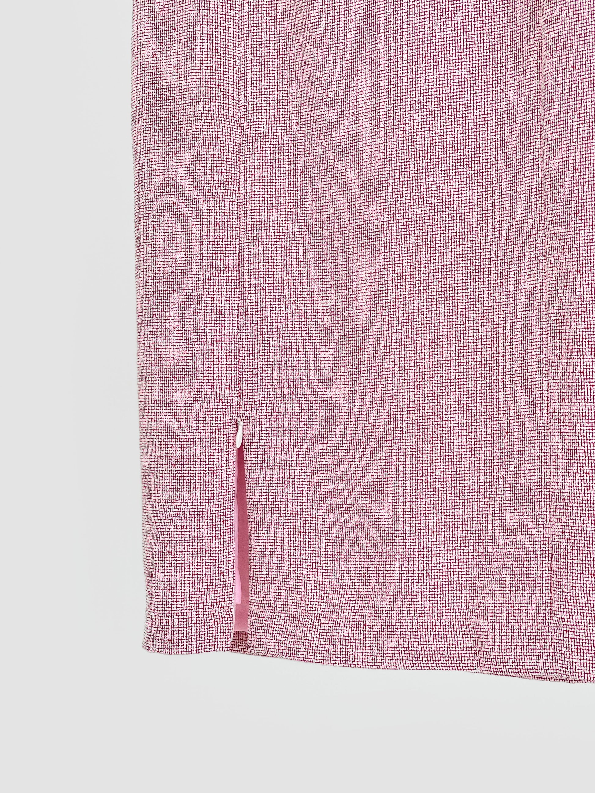 Marion Split Thigh Skirt - Pink