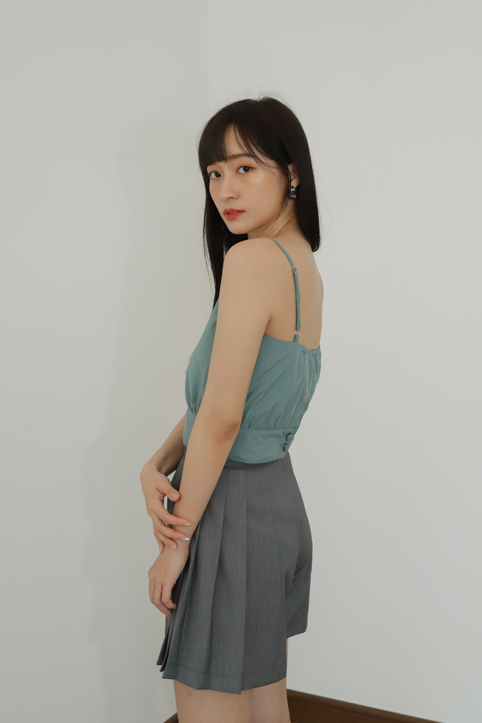 Alize Pleated Skort - Grey