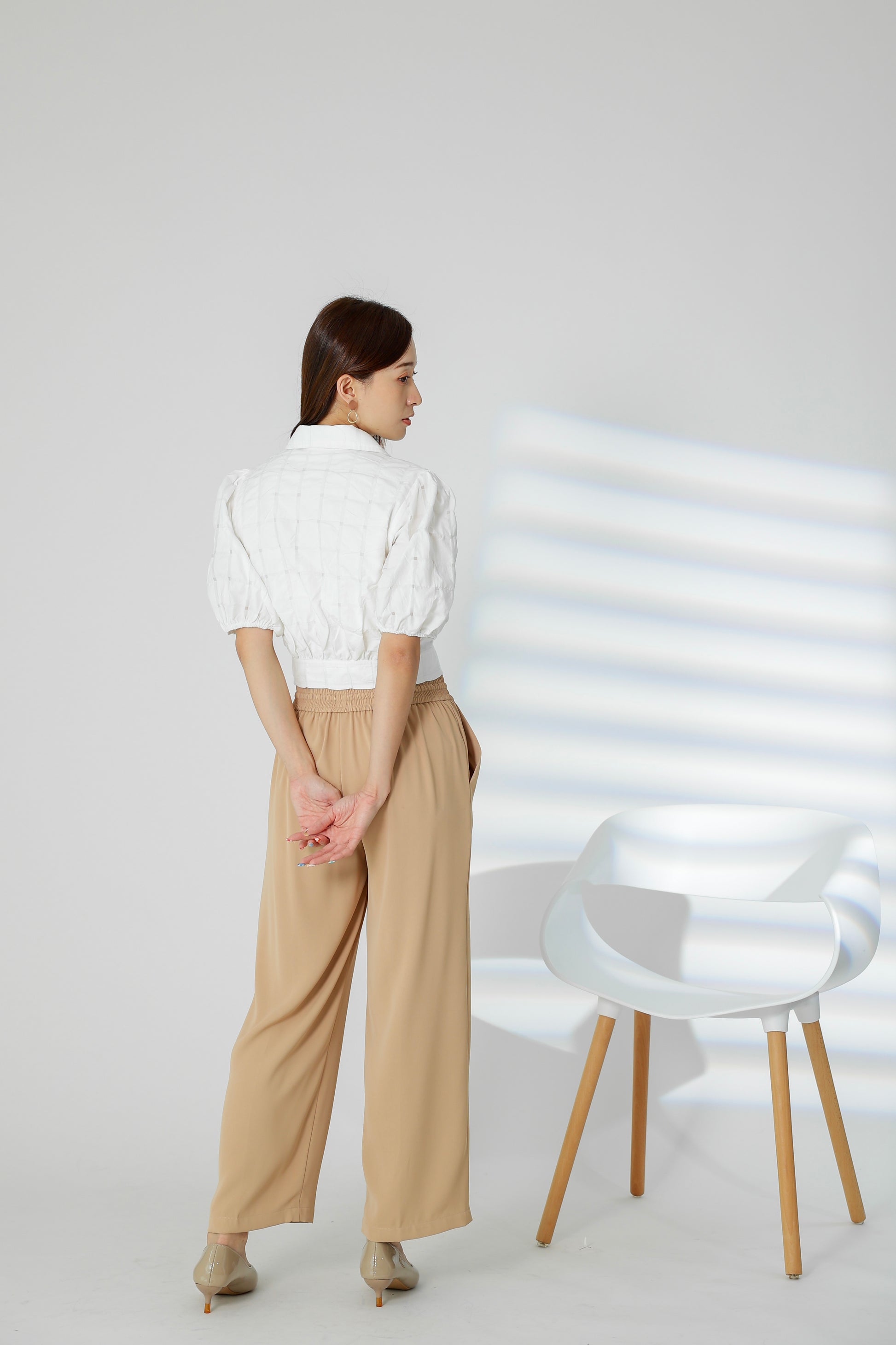 Parker Drawstring Pant - Beige