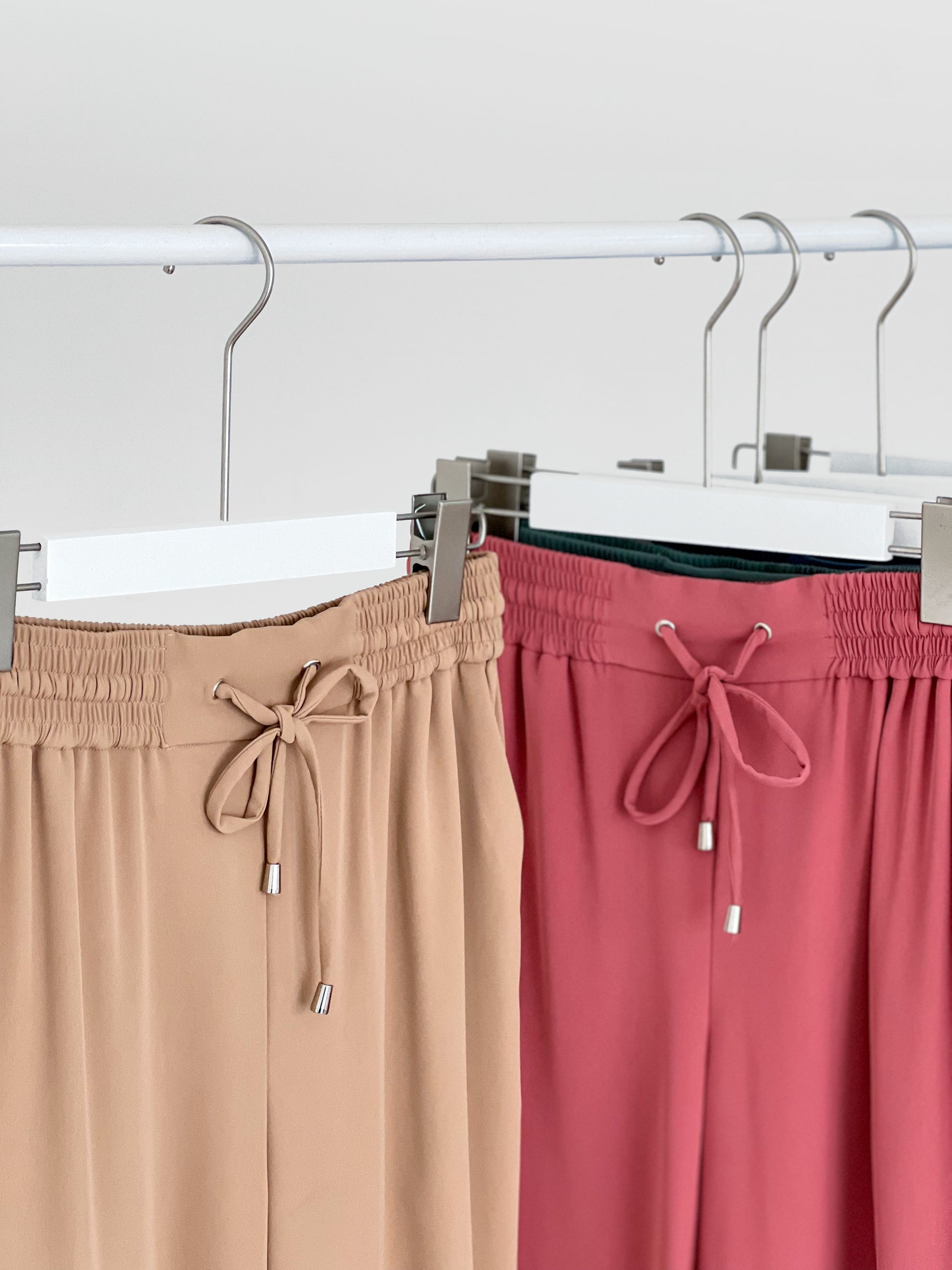 Parker Drawstring Pant - Coral