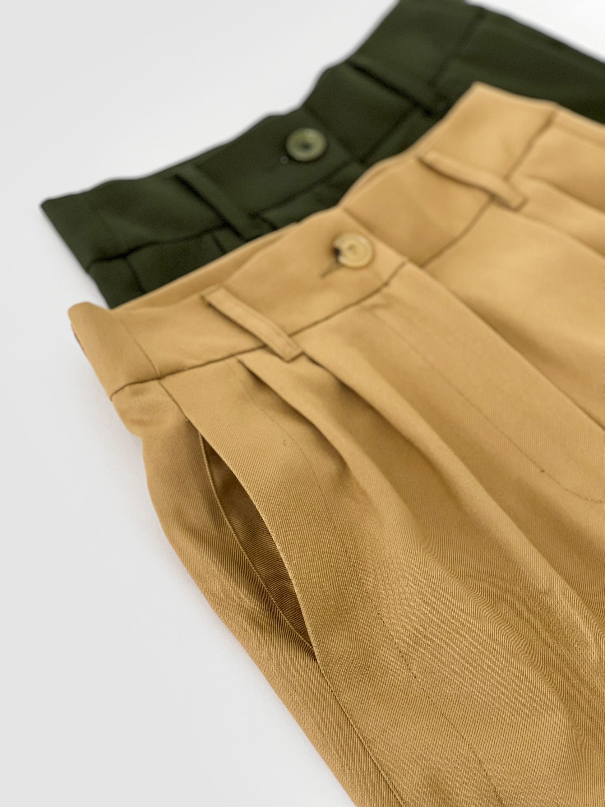 Ronda Buttoned Pant - Sand