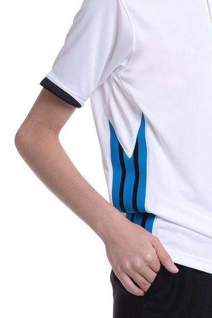 Polo T-Shirt with Ribbed Side Panels (SEB-300)