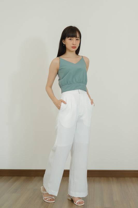 Avya Cami Cropped - Teal