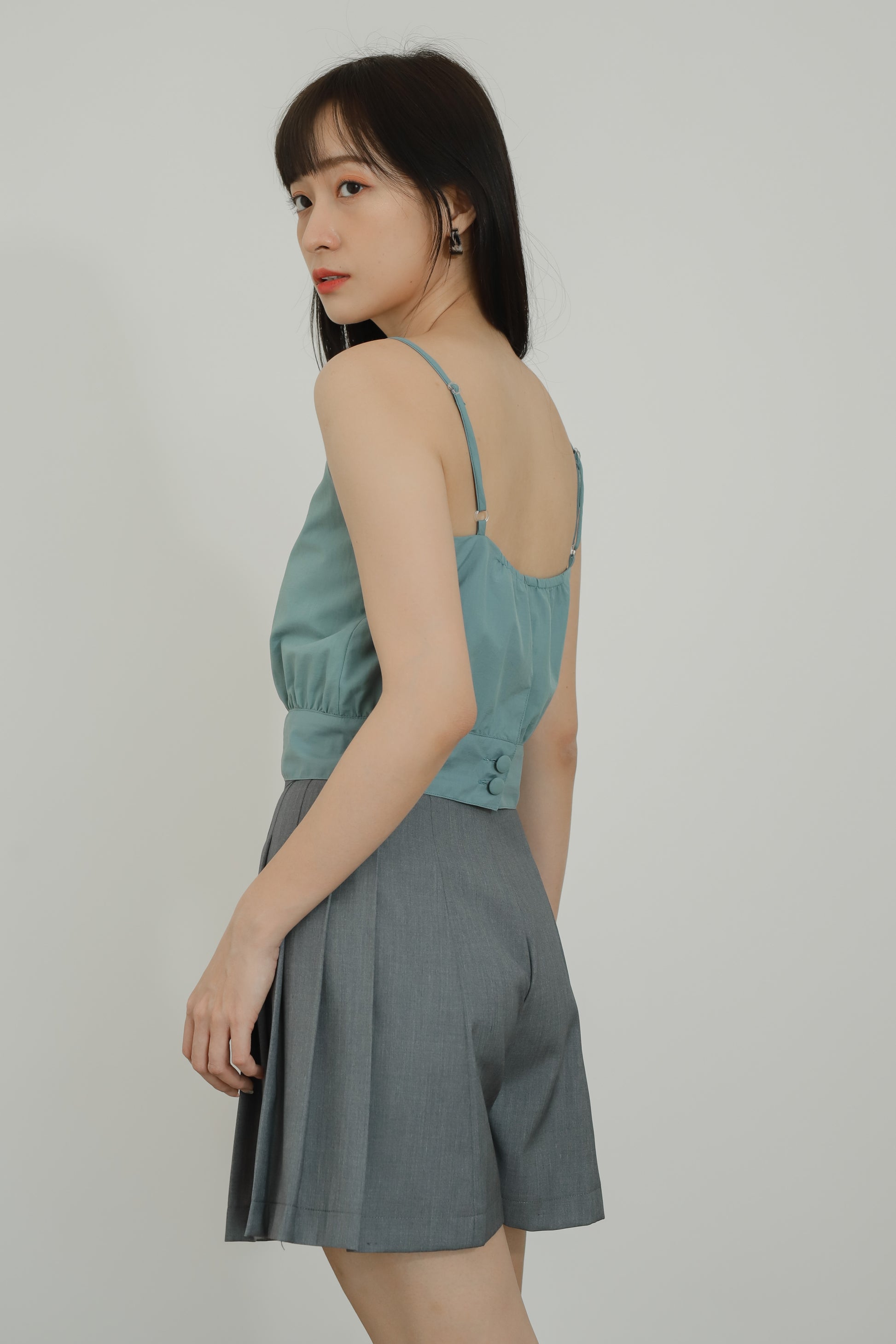 Avya Cami Cropped - Teal