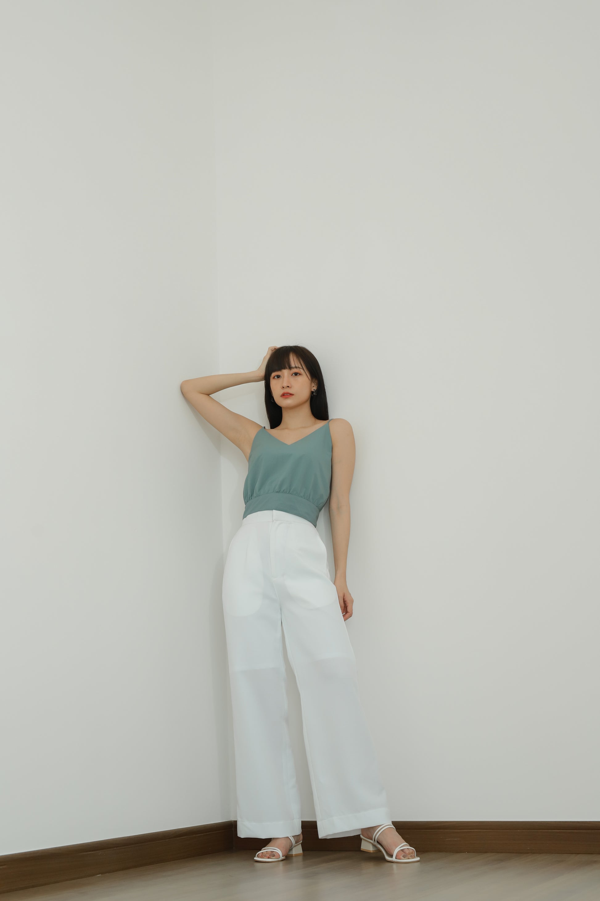 Avya Cami Cropped - Teal