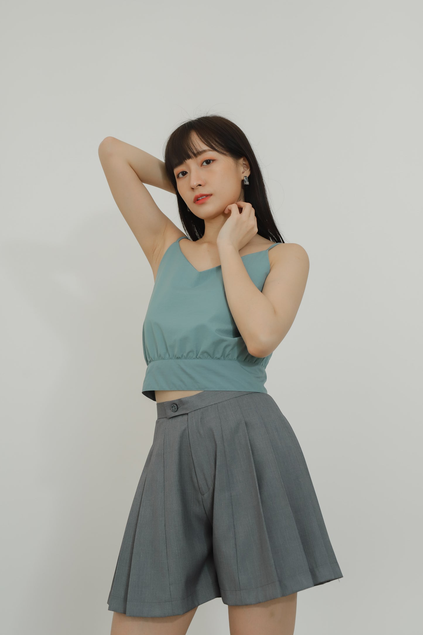 Avya Cami Cropped - Teal
