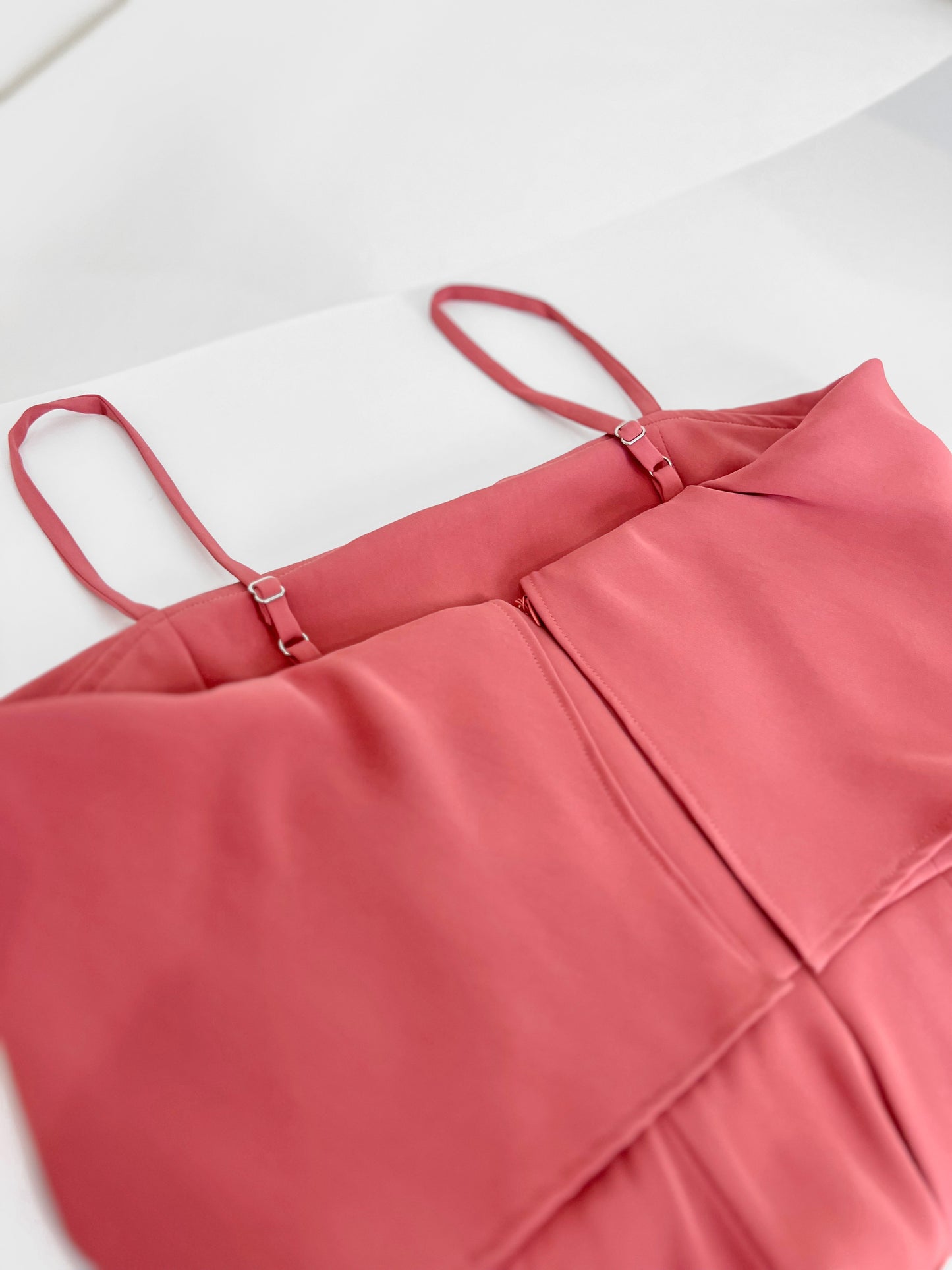 Willow Wide Leg Jumpsuit - Coral