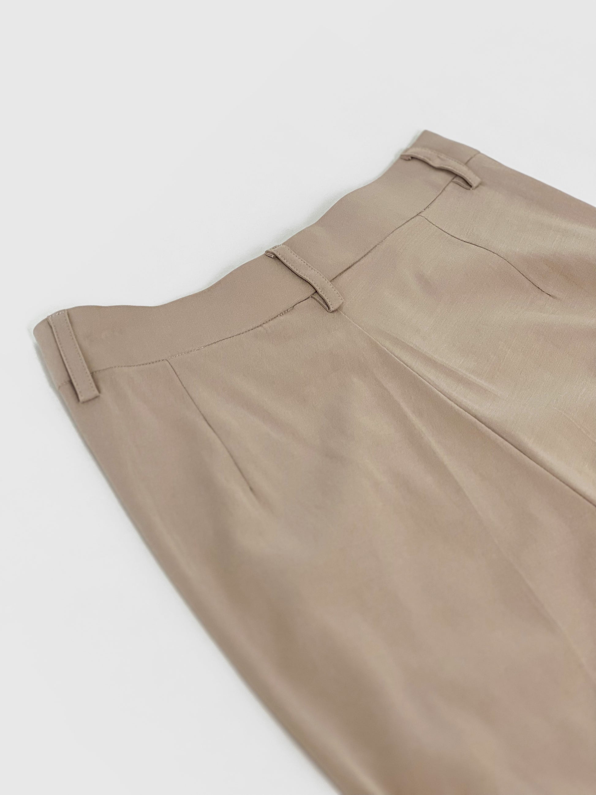 Audra Extended Waistband Pant - Khaki