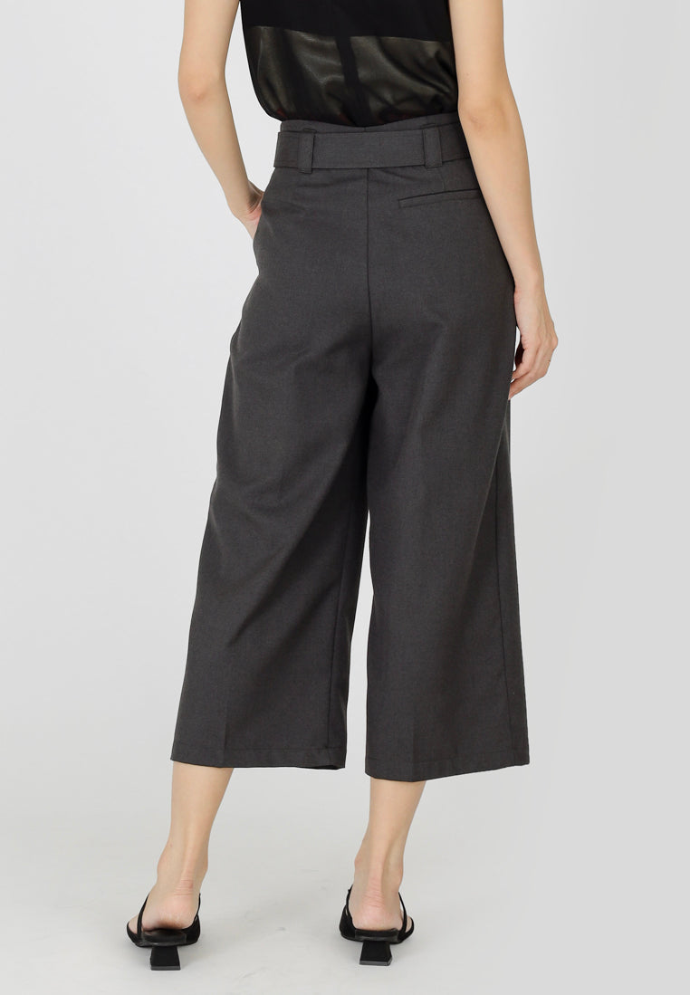 Avalon Wide Leg Pant - Grey