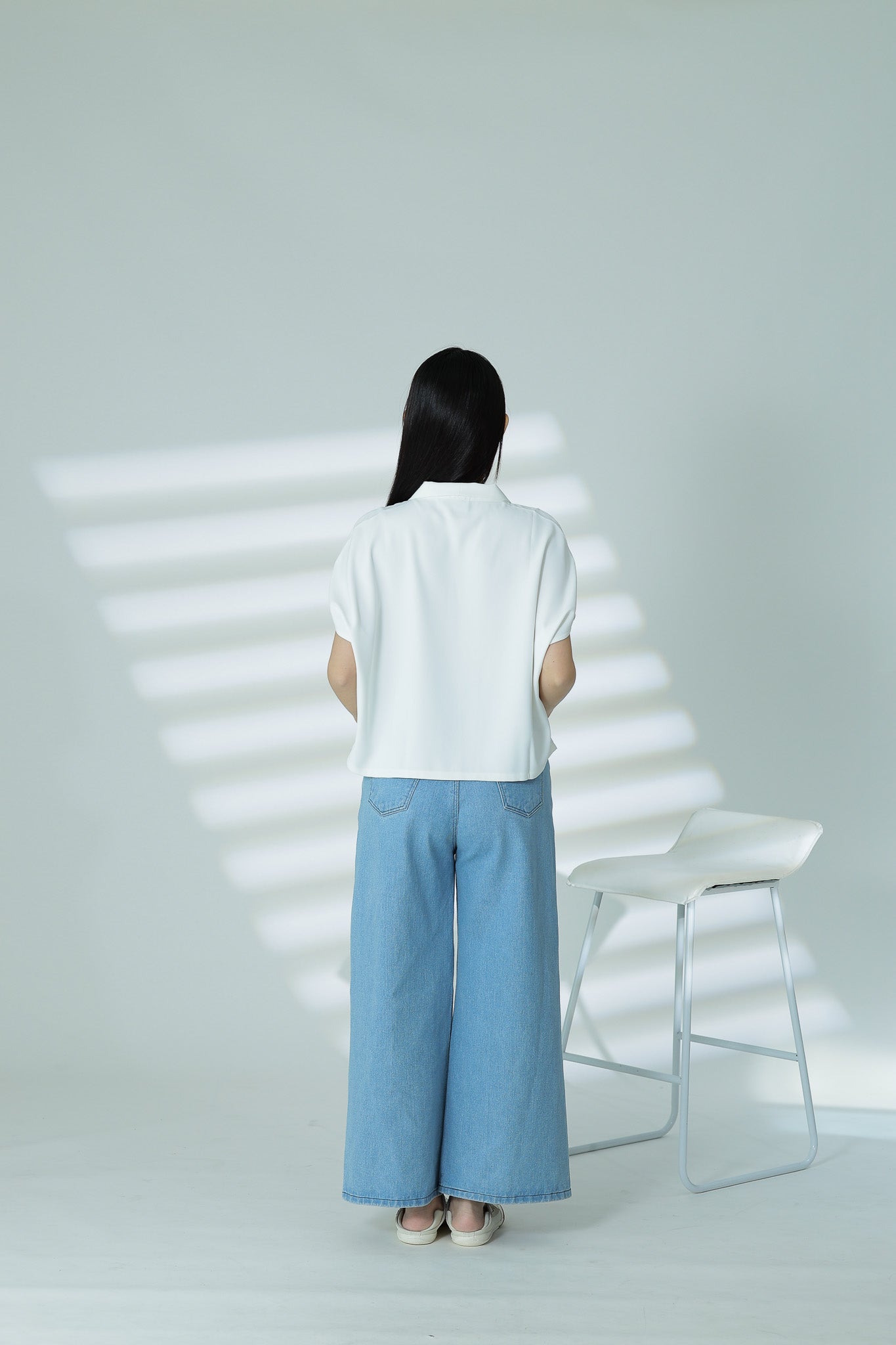 Beth Relaxed Top - Ivory