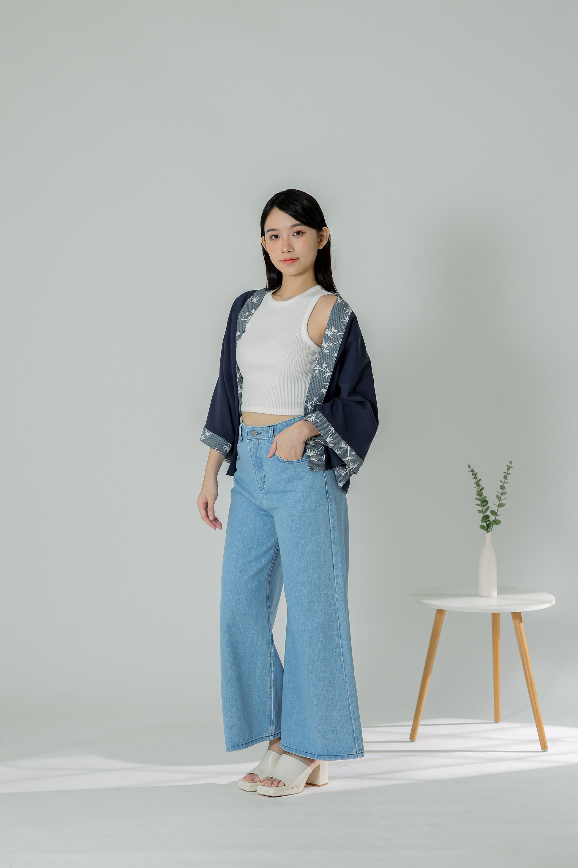 Betti Reversible Jacket - Bamboo
