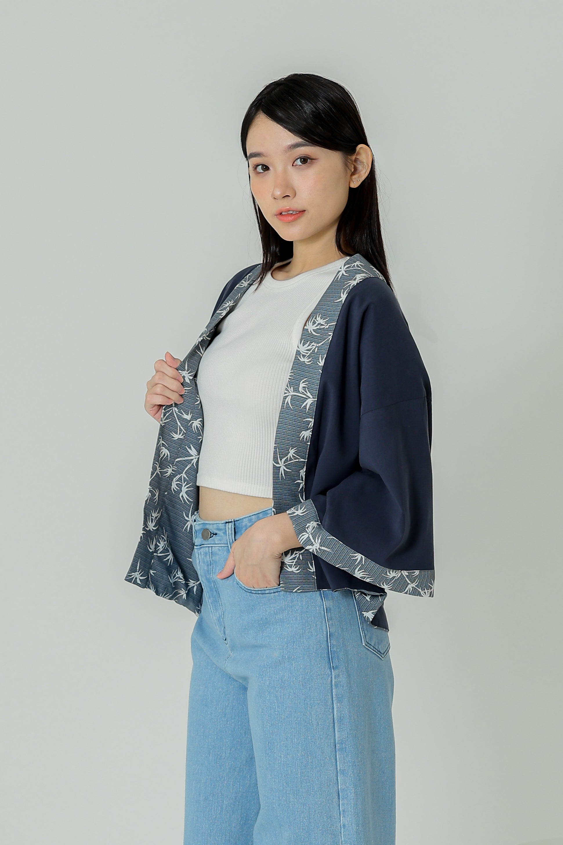 Betti Reversible Jacket - Bamboo