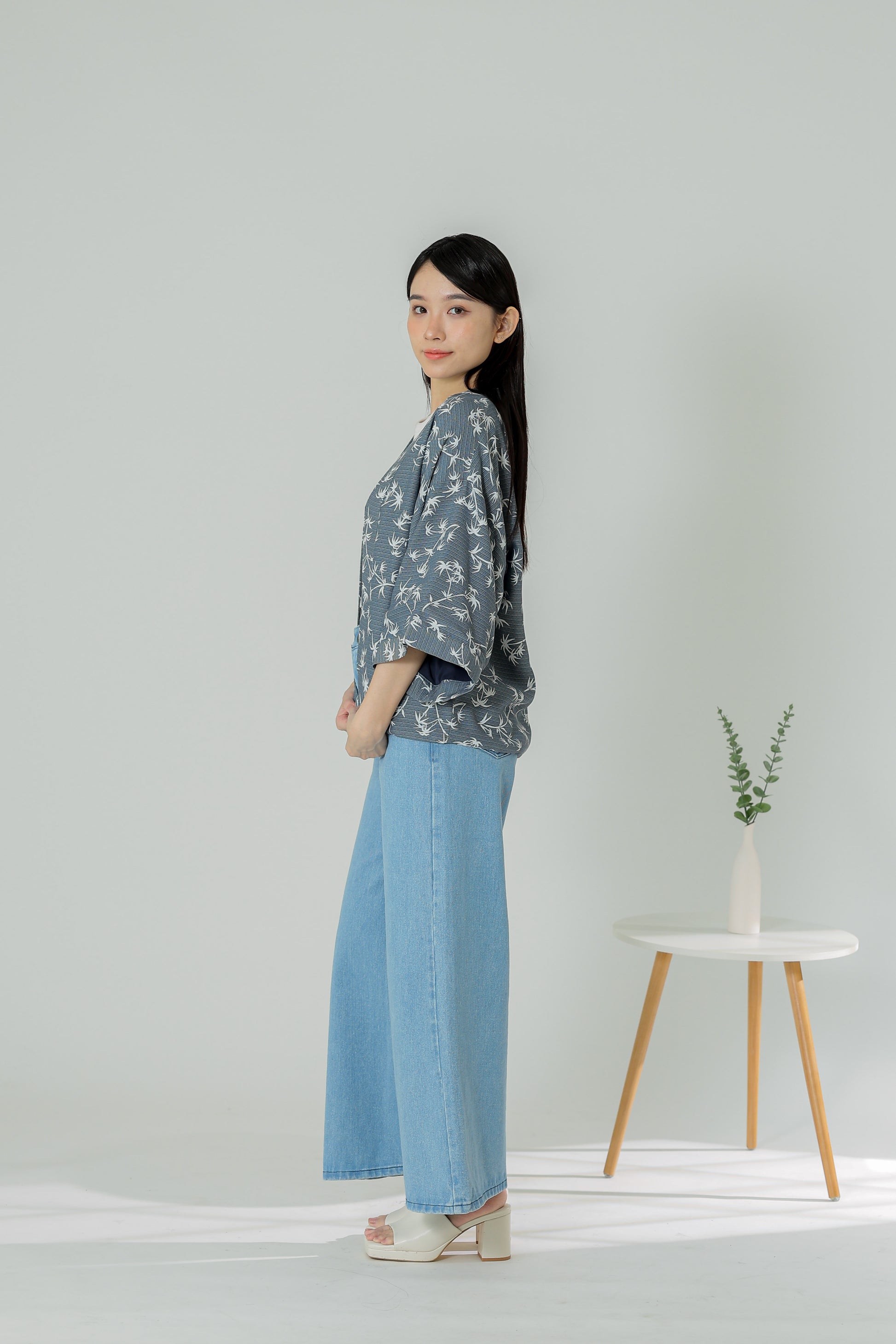 Betti Reversible Jacket - Bamboo