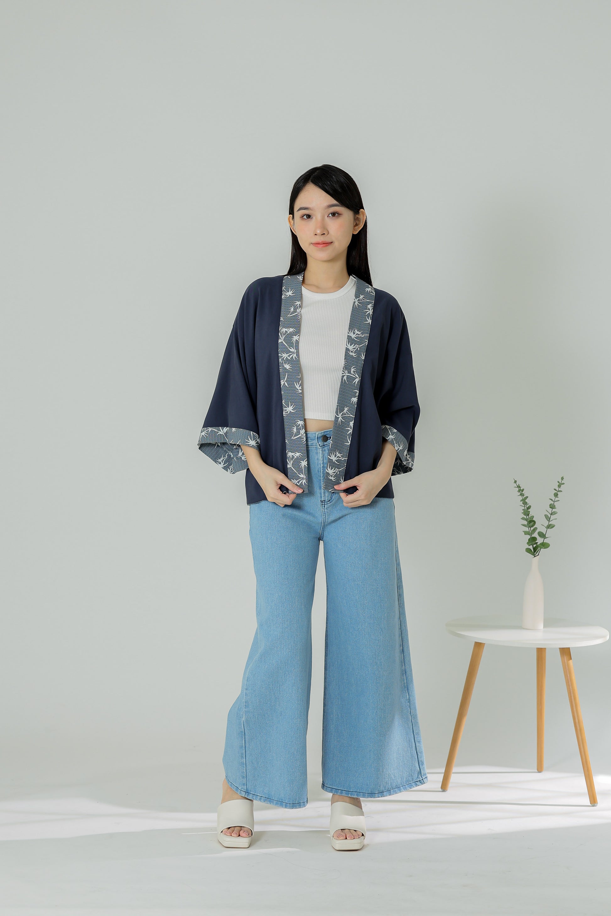 Betti Reversible Jacket - Bamboo