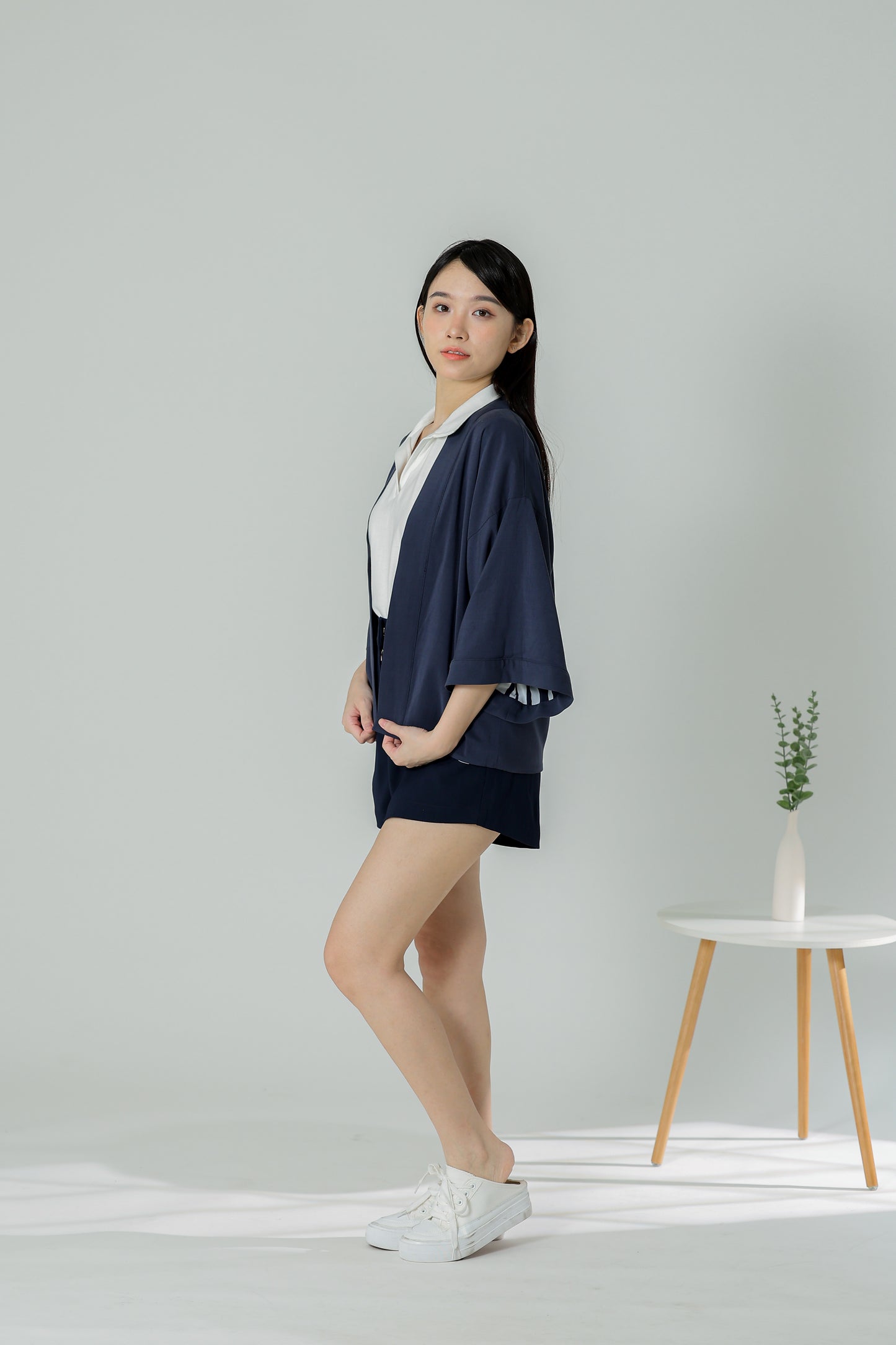 Betti Reversible Jacket - Stripes