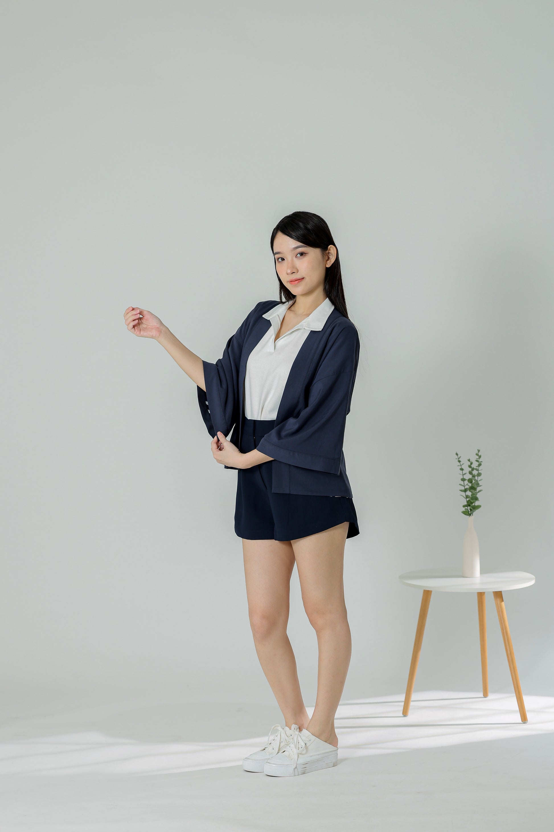 Betti Reversible Jacket - Stripes