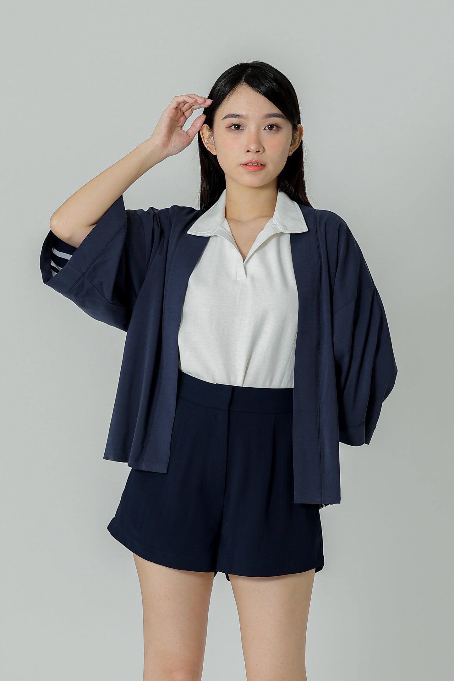 Betti Reversible Jacket - Stripes
