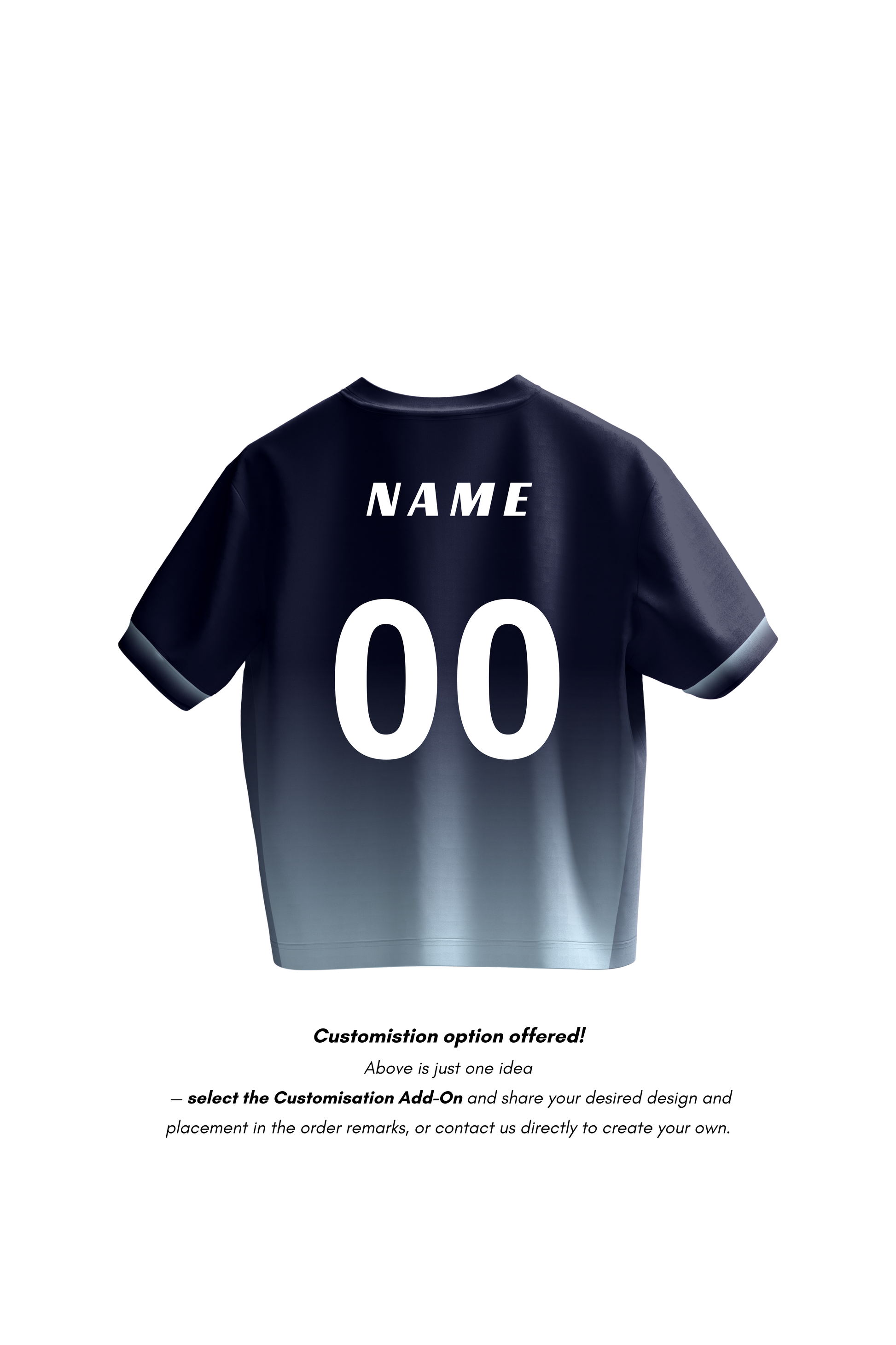 Damell Dri-Fit T-Shirt - Cropped - Navy