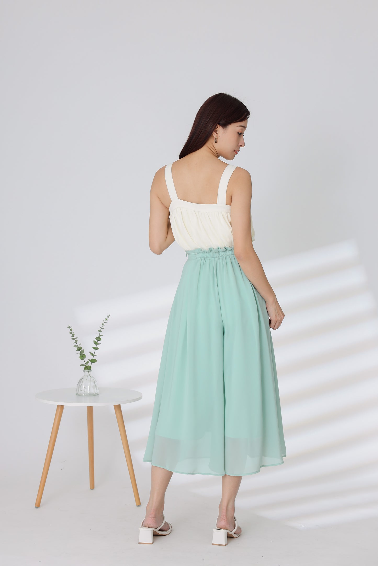 Cassidy Culotte Pants - Mint
