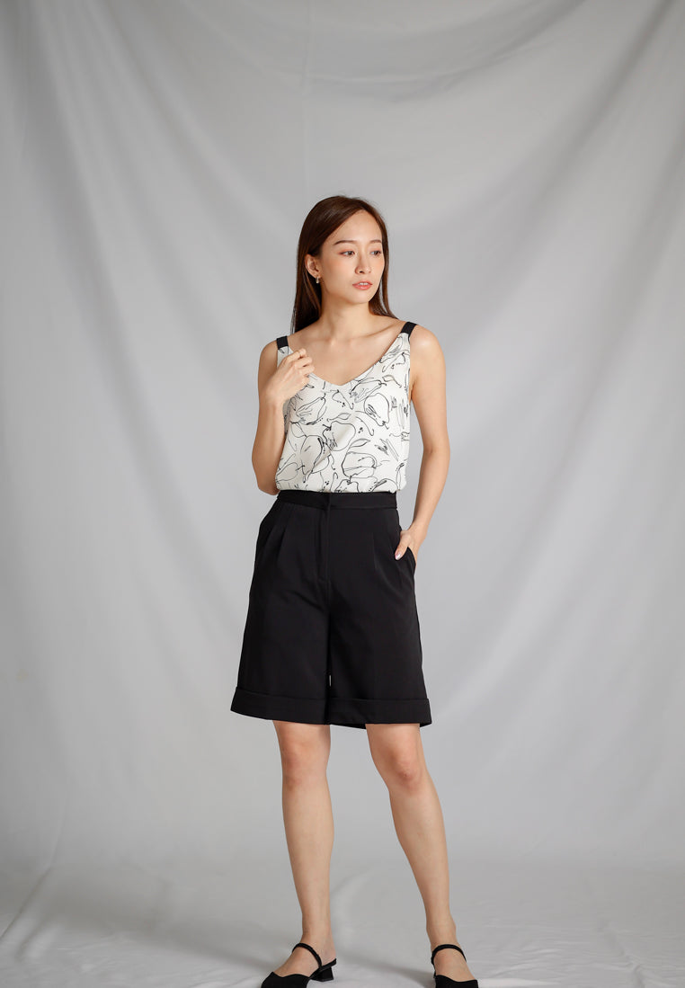 Catrin Bermuda Short - Black