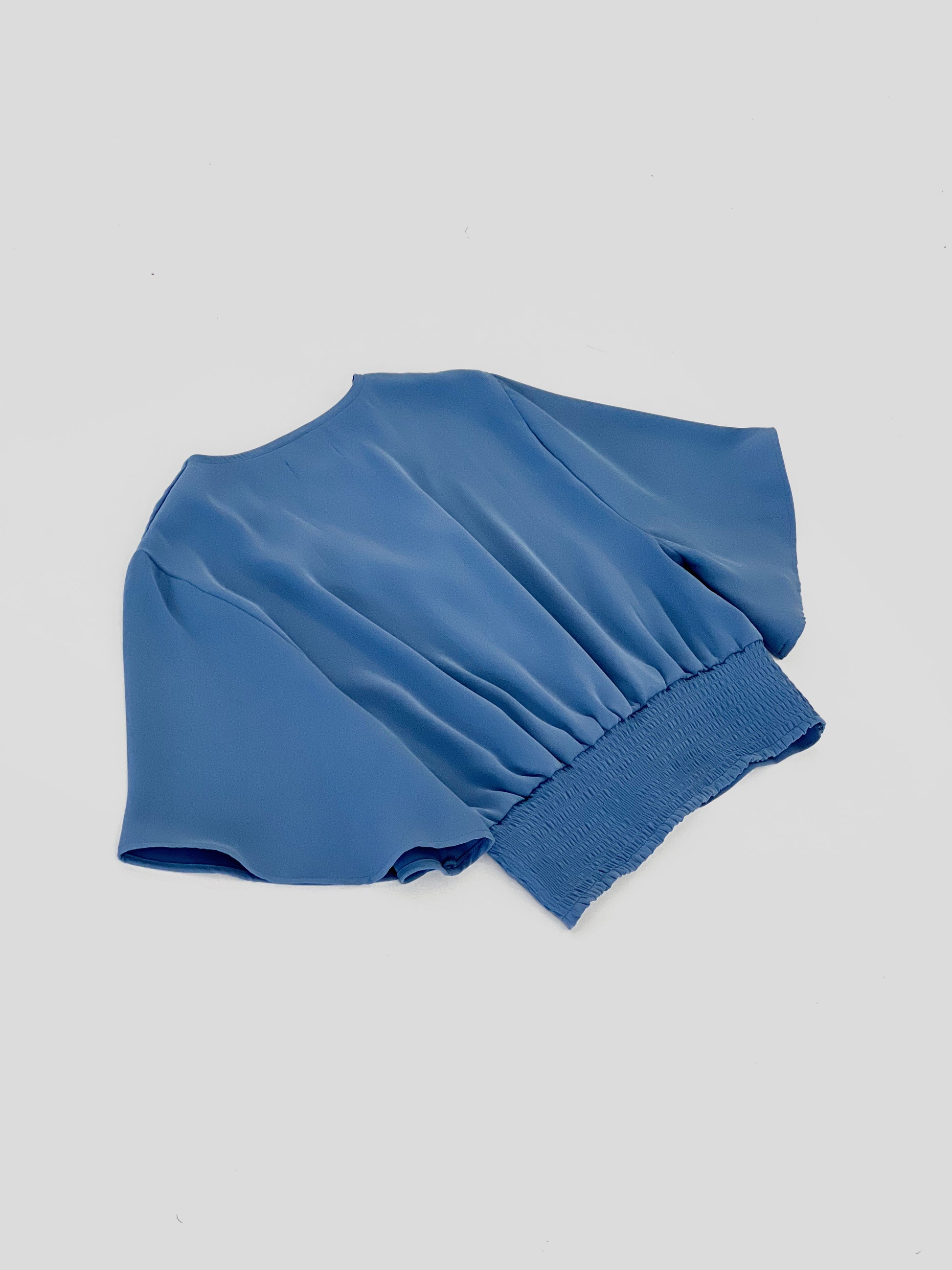 Ciara Bell Sleeve Top - Blue