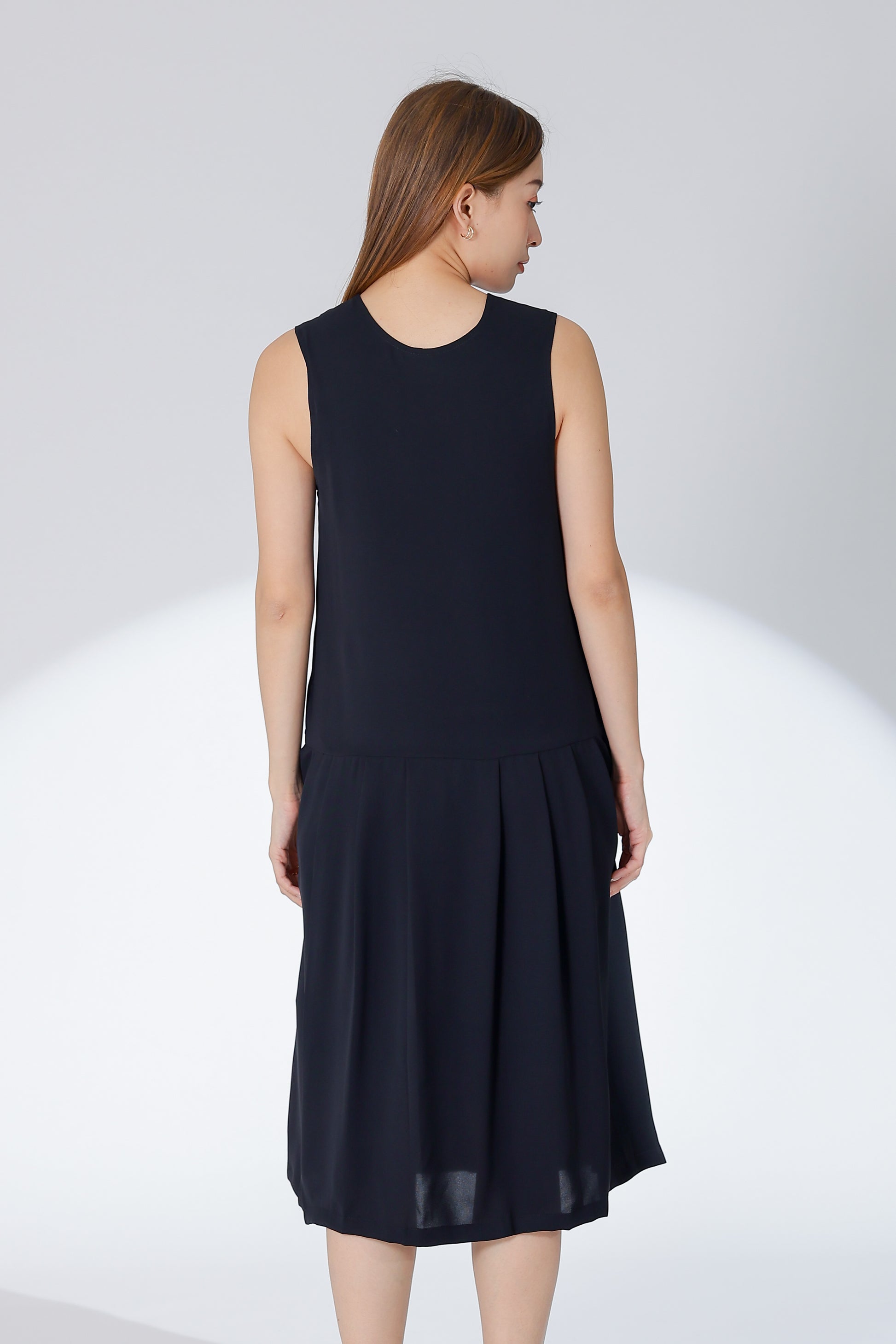 Corrine Reversible Dress - Black