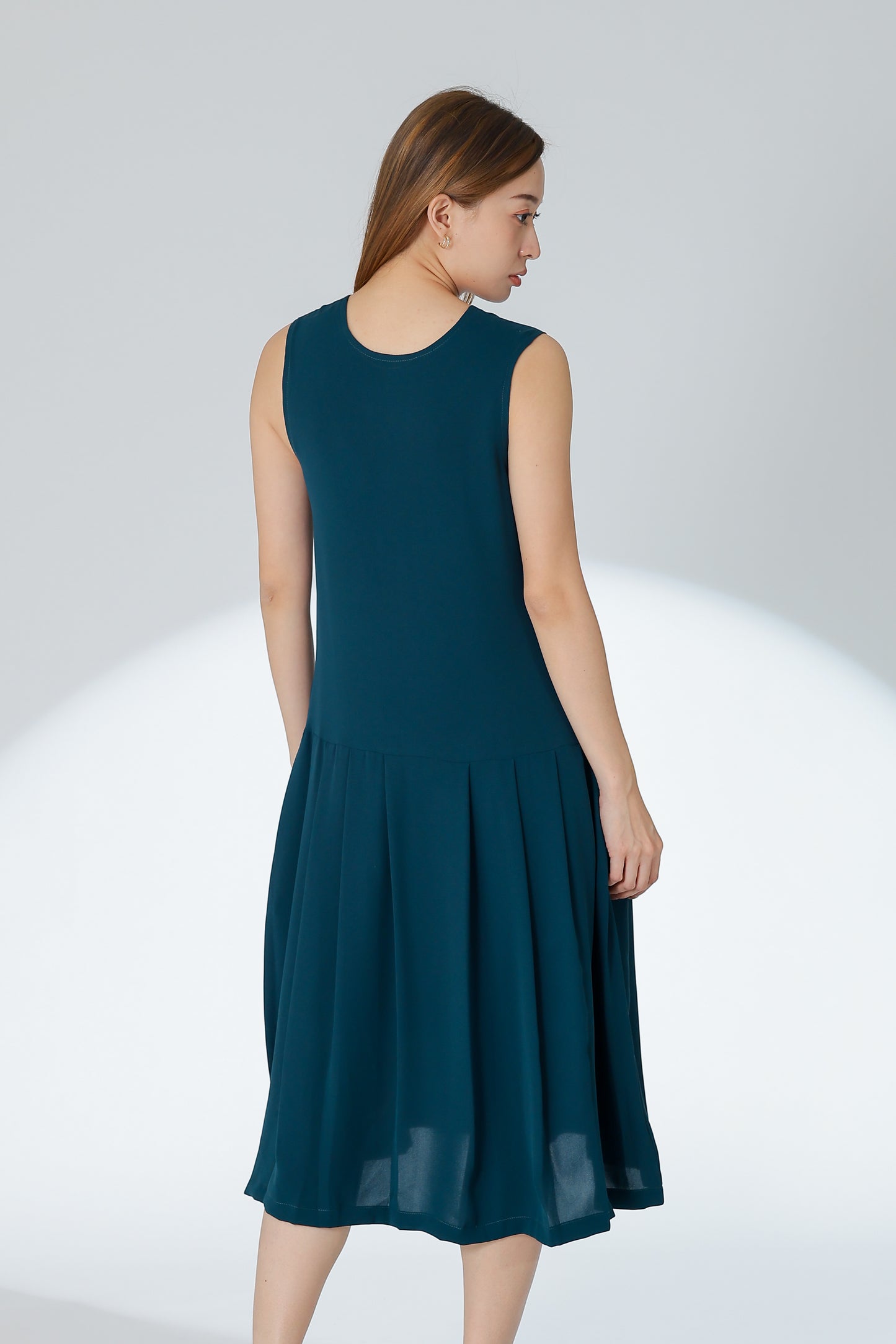 Corrine Reversible Dress - Teal