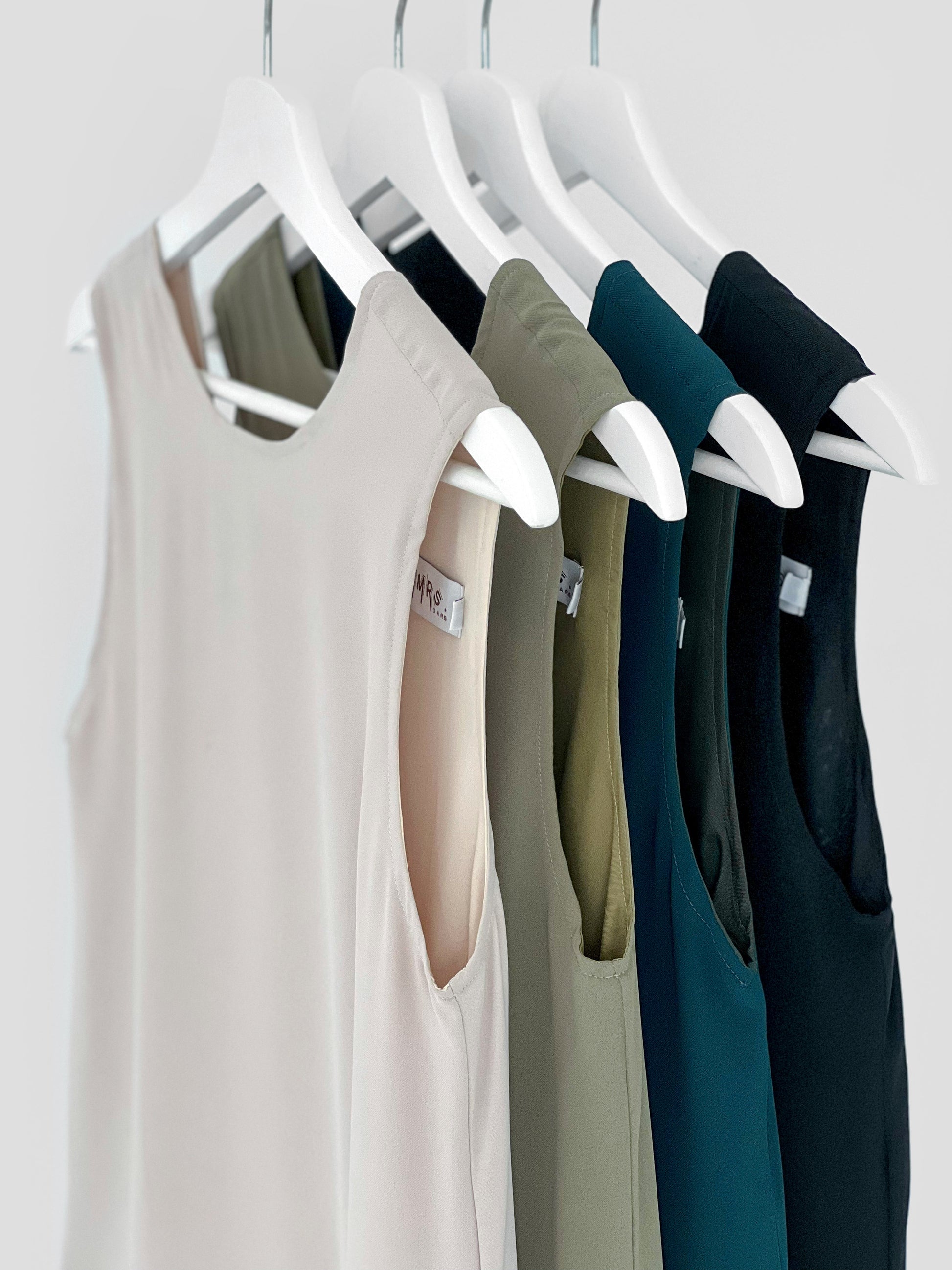 Corrine Reversible Dress - Khaki