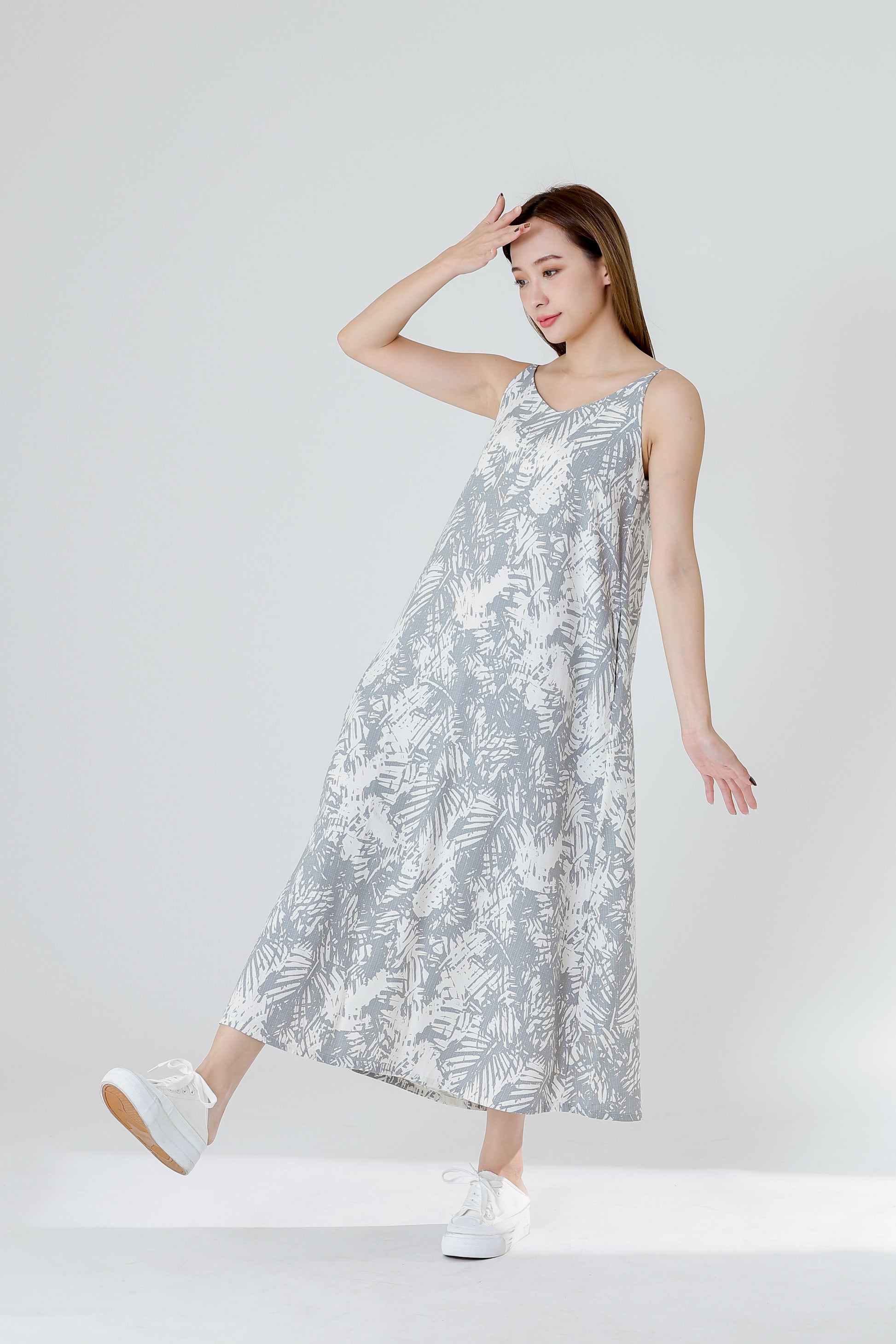Dahlia Camisole Midi Dress - Sand