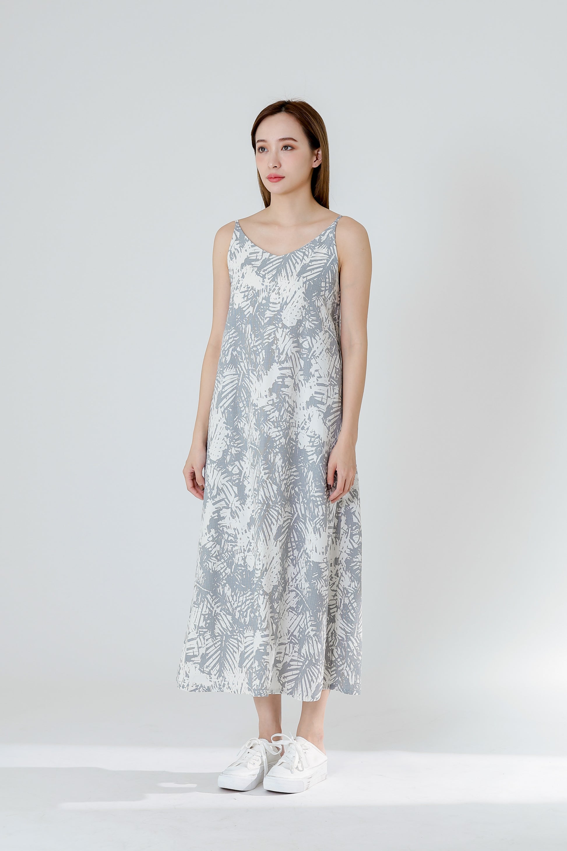 Dahlia Camisole Midi Dress - Sand