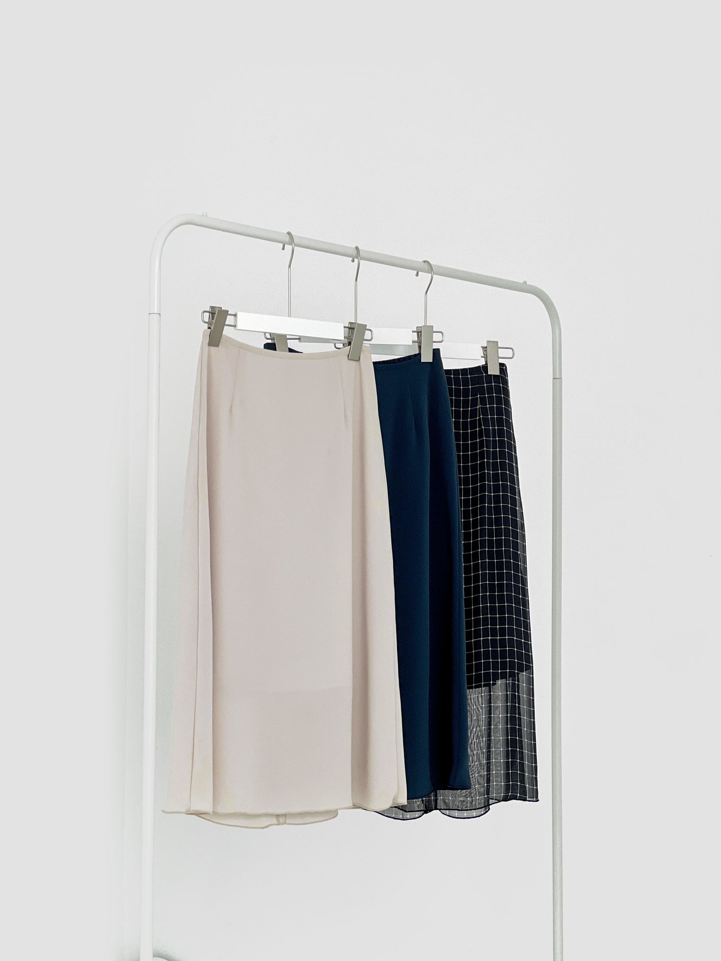 Delphina A Line Skirt - Beige