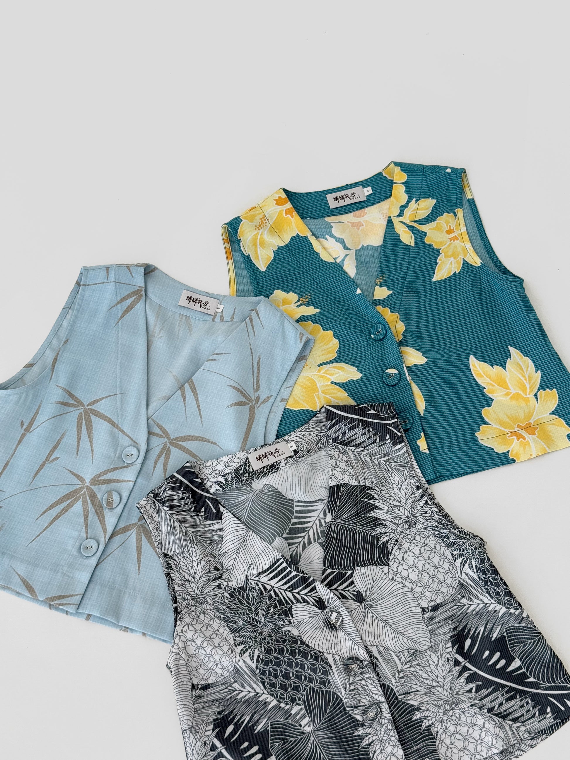 Drika V Neck Printed Top - Teal