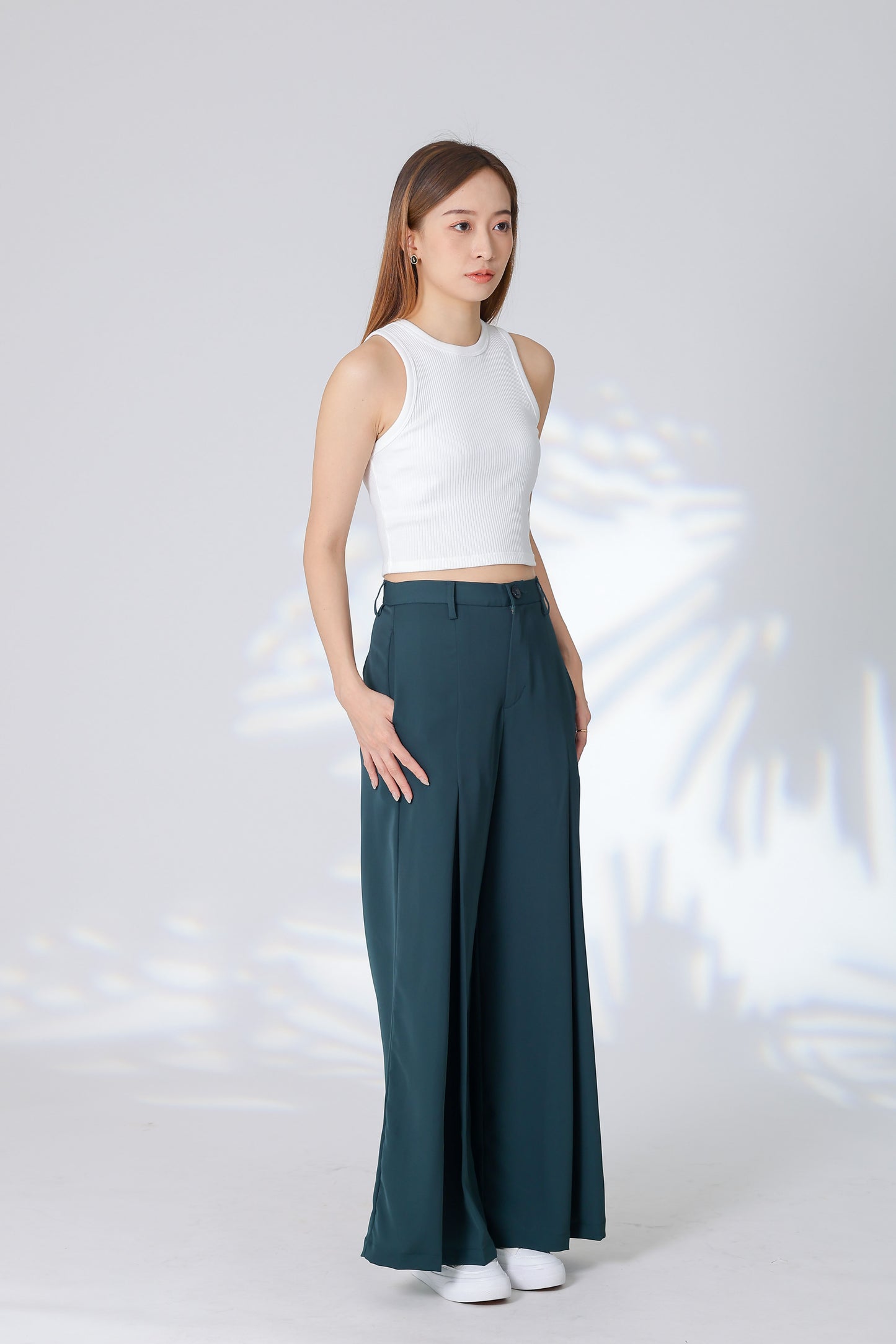 Eden Flared Pants - Green