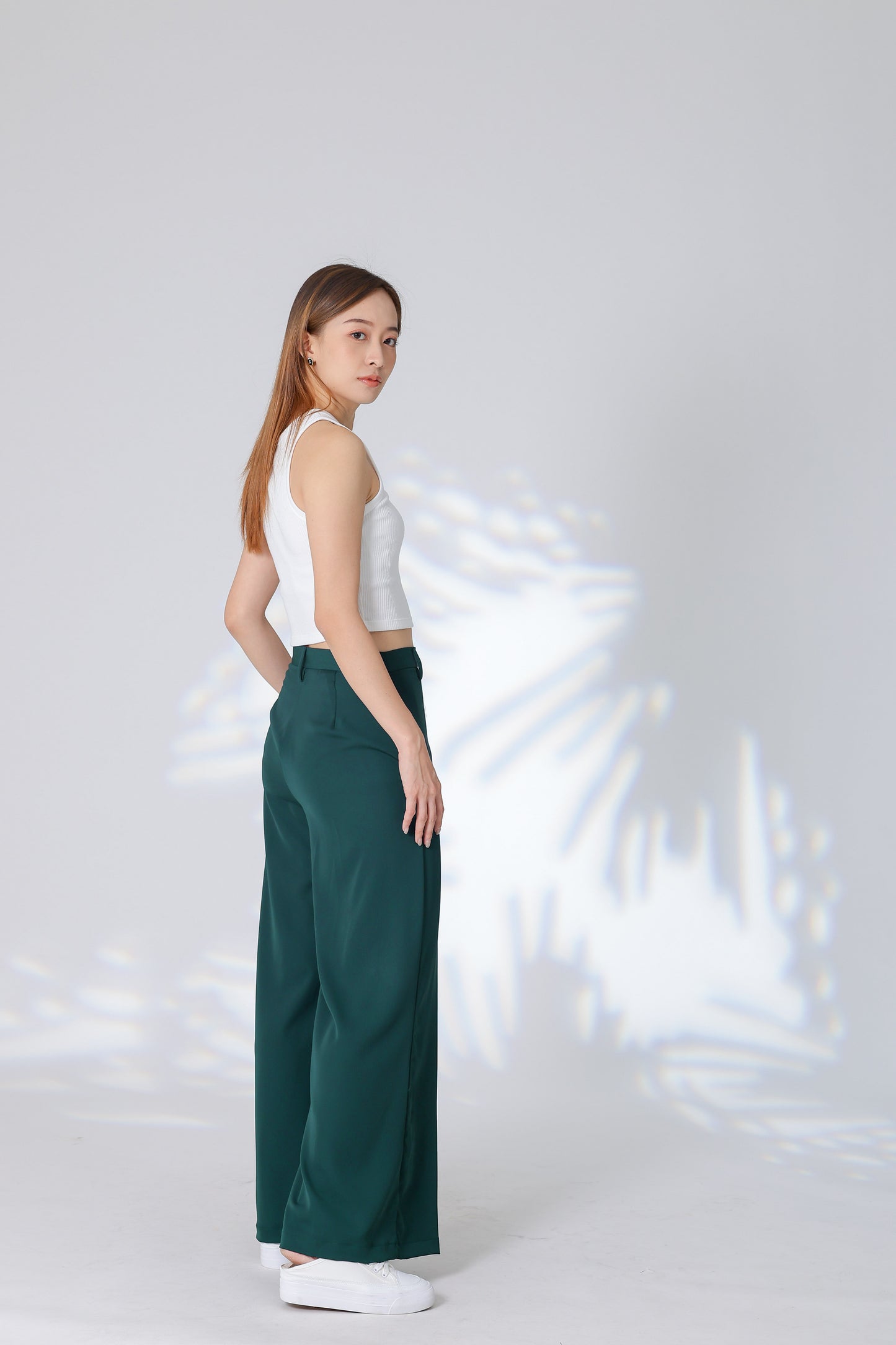 Eden Flared Pants - Green