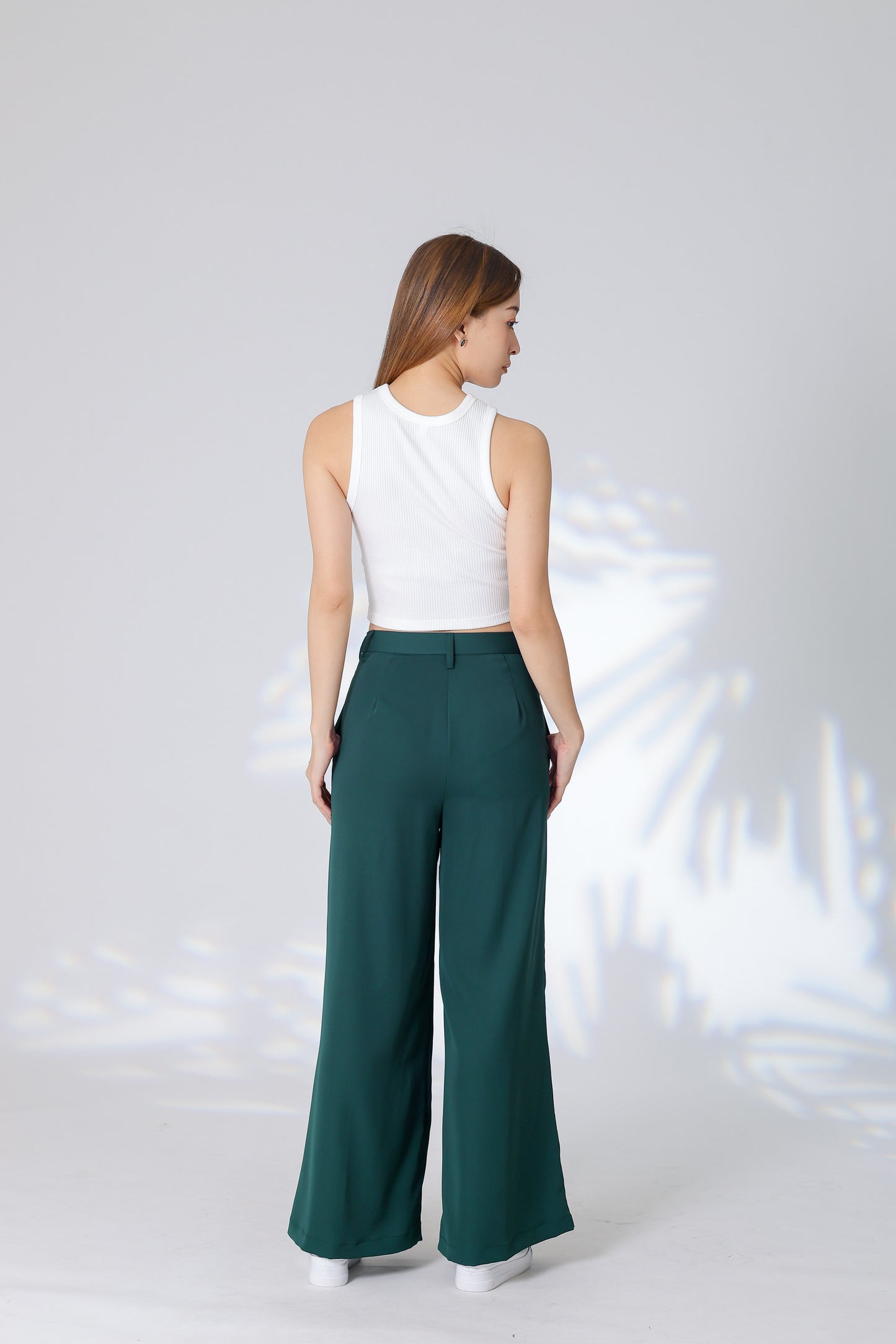 Eden Flared Pants - Green