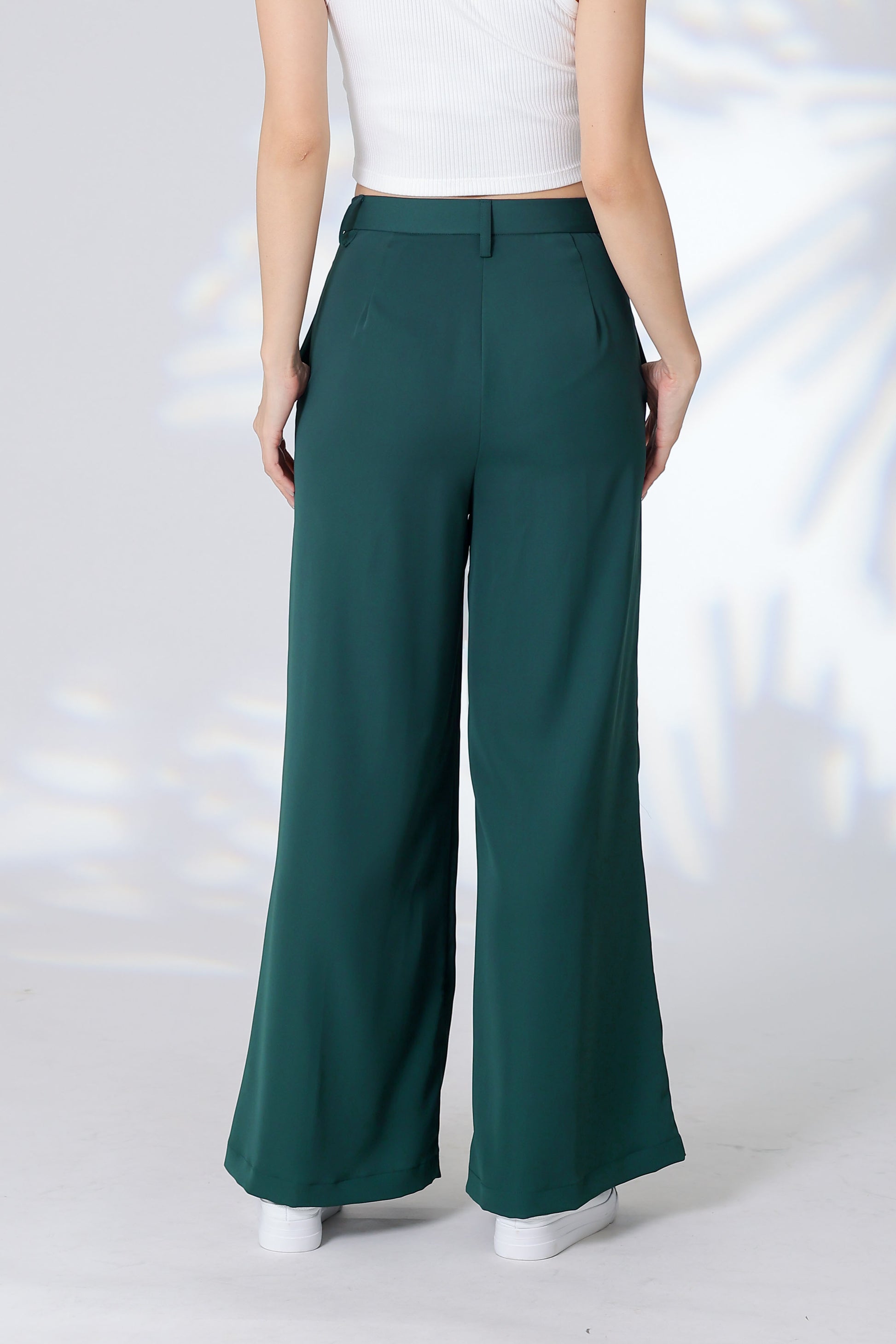 Eden Flared Pants - Green