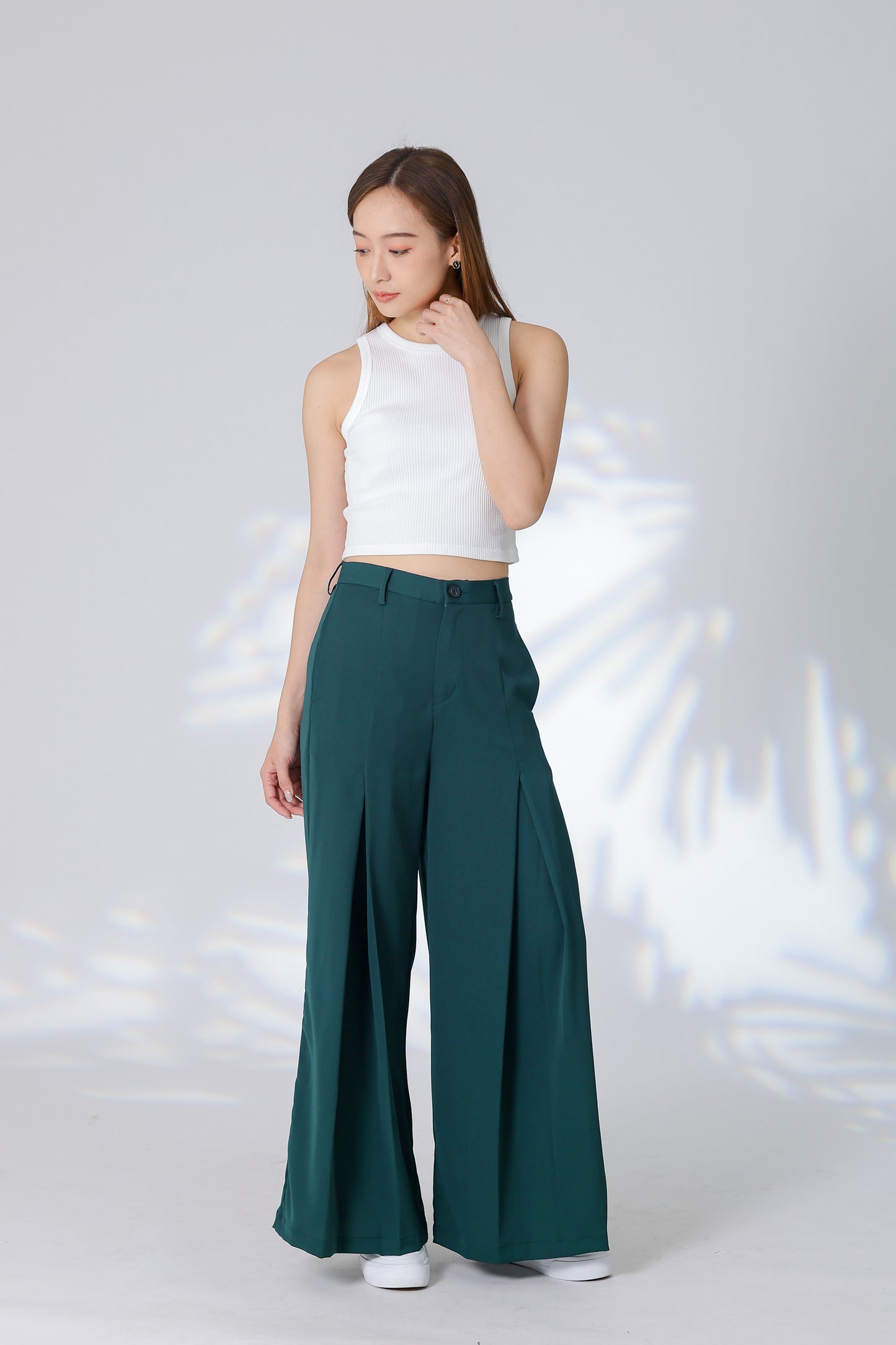 Eden Flared Pants - Green