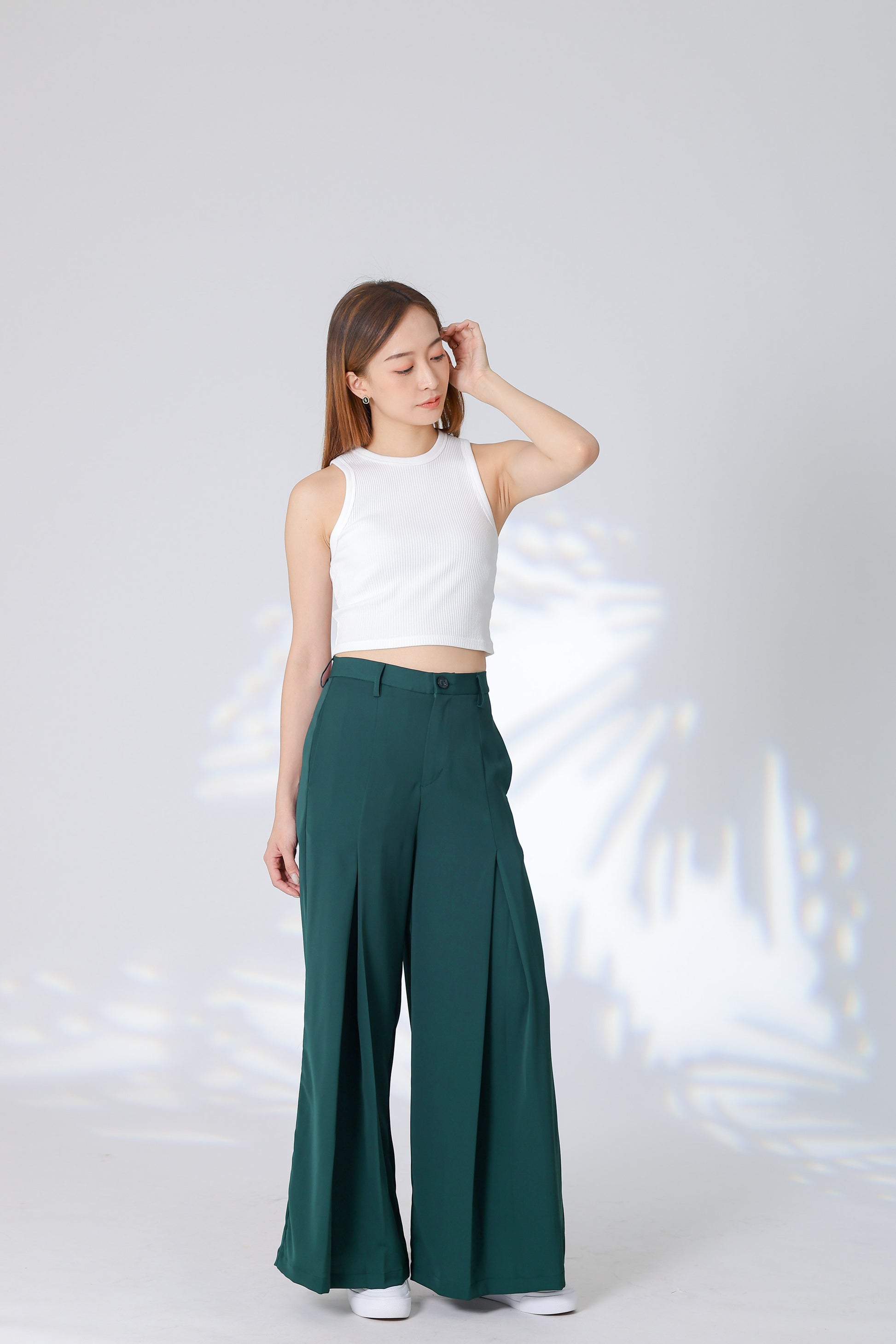 Eden Flared Pants - Green
