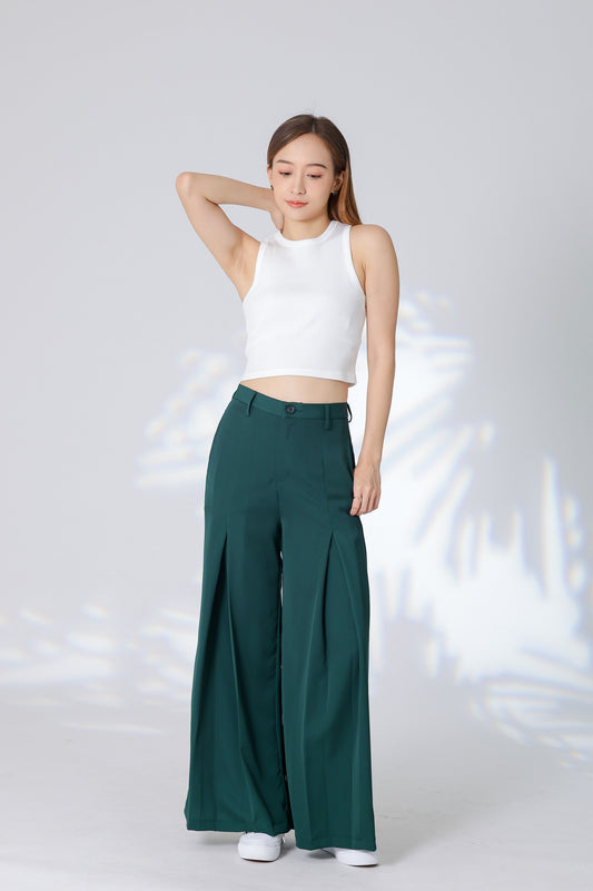 Eden Flared Pants - Green