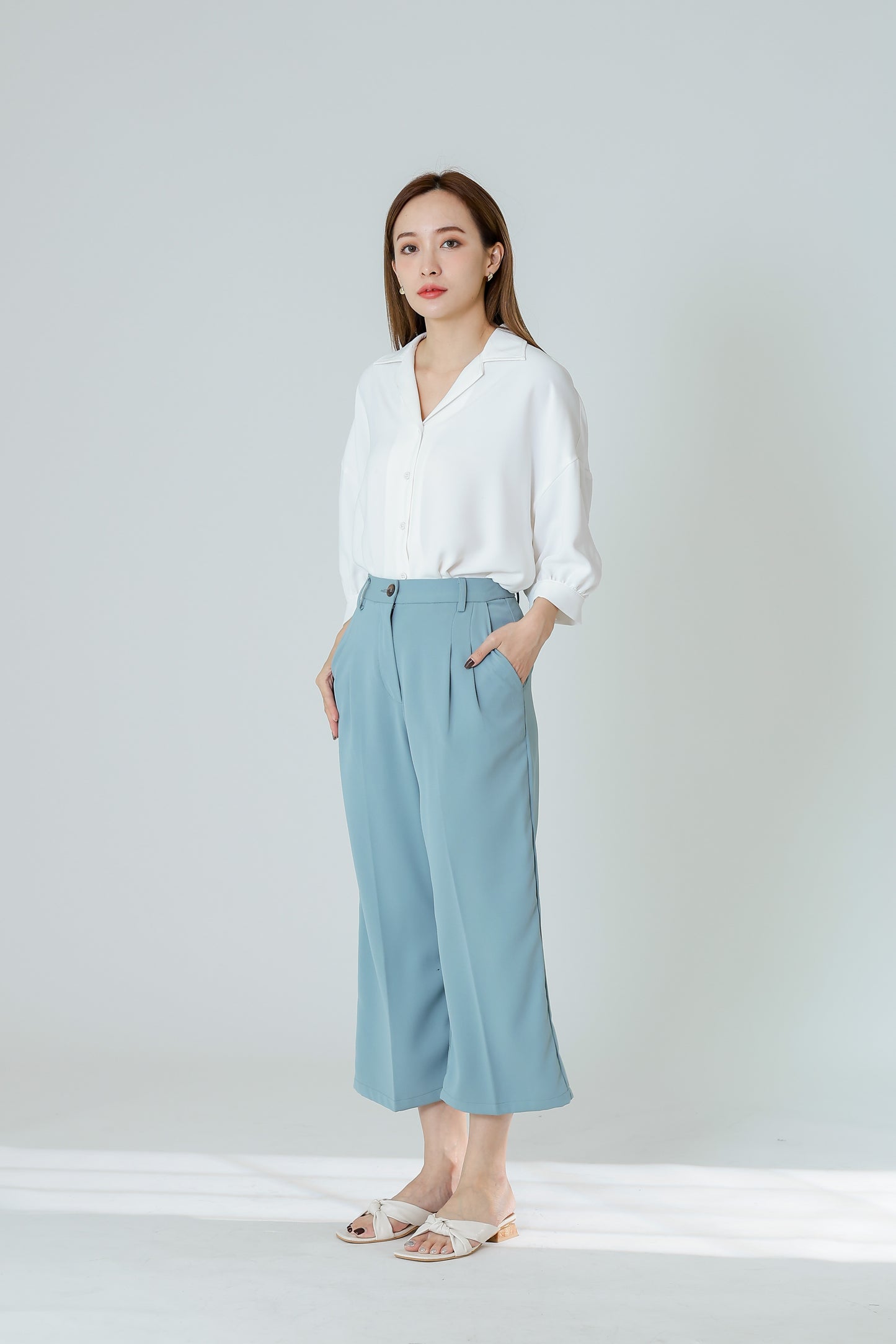 Emmalyn Oversized Shirt - Ivory