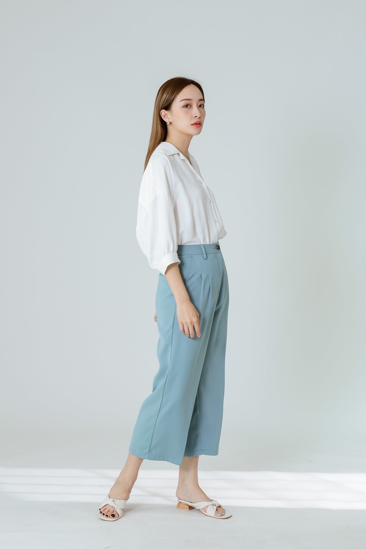 Emmalyn Oversized Shirt - Ivory