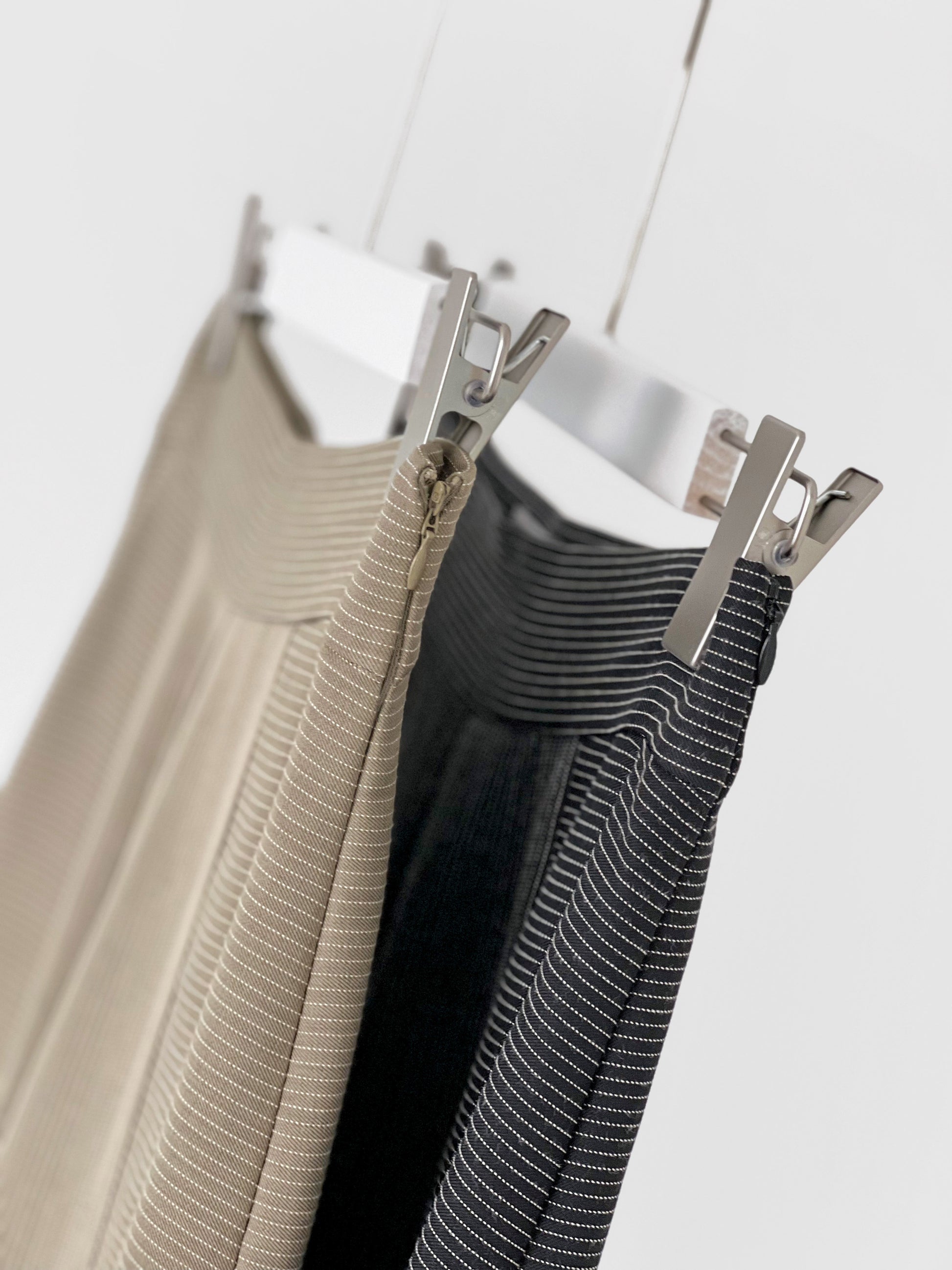 Gracie Striped Wide Leg Pant - Black