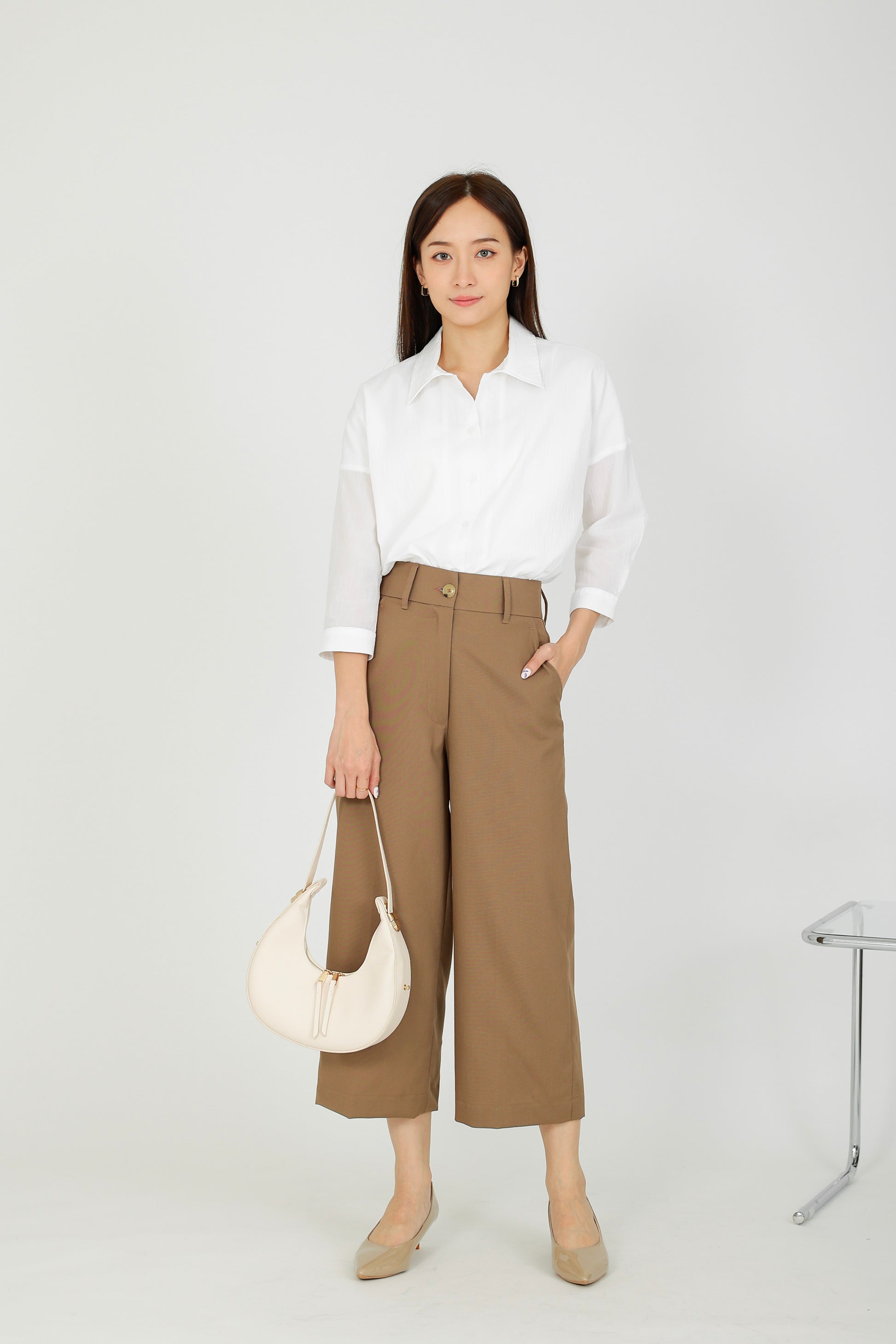 Harper Classic Trouser - Brown