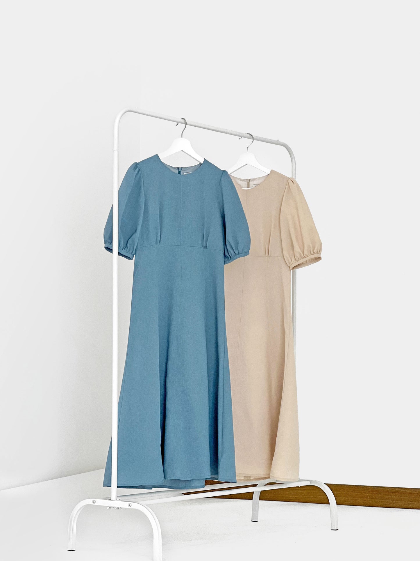 Hendrika Midi Dress - Beige
